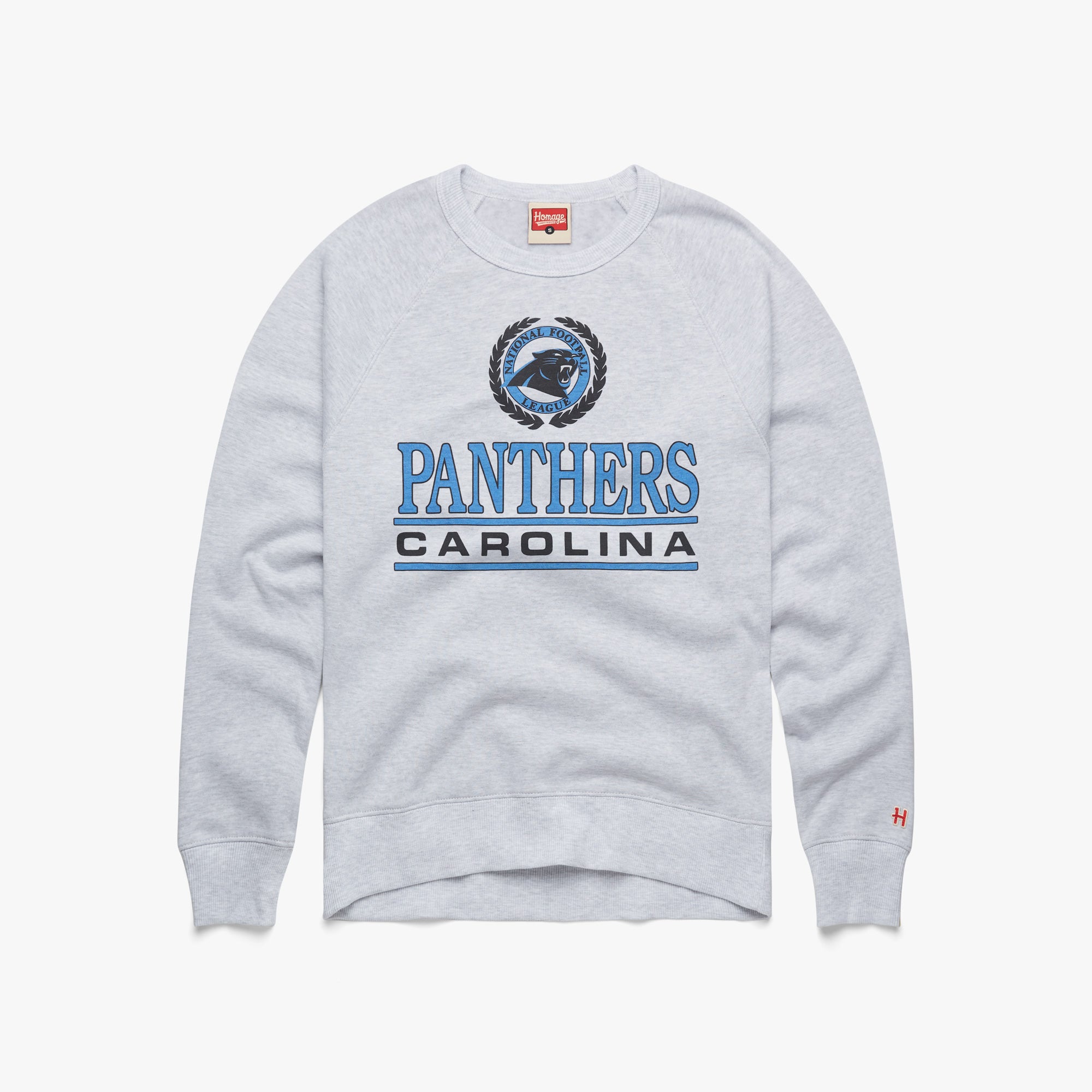 Carolina Panthers Crest Crewneck Wide Range Of Sale Online