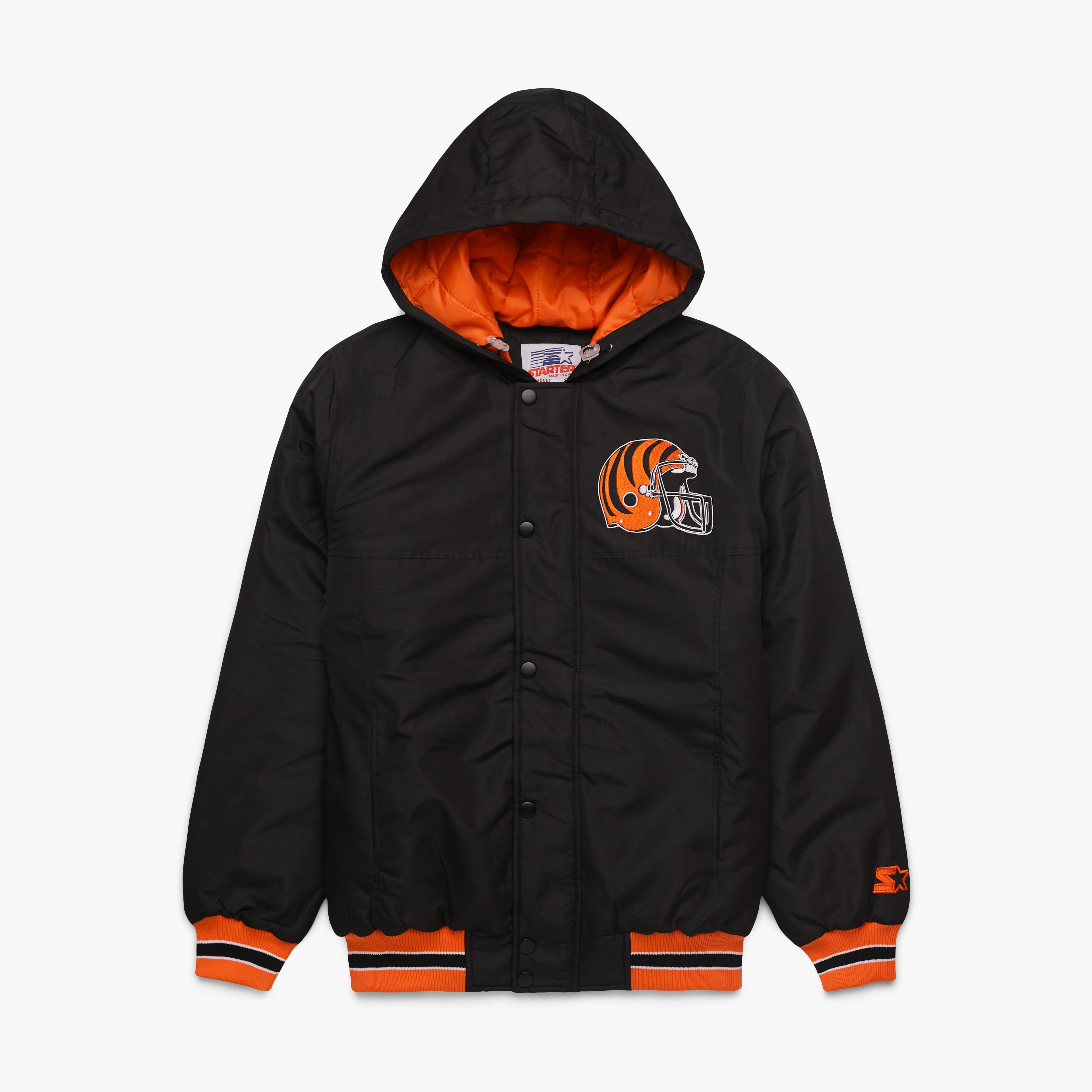 HOMAGE X Starter Bengals Parka Jacket Buy Cheap Factory Outlet