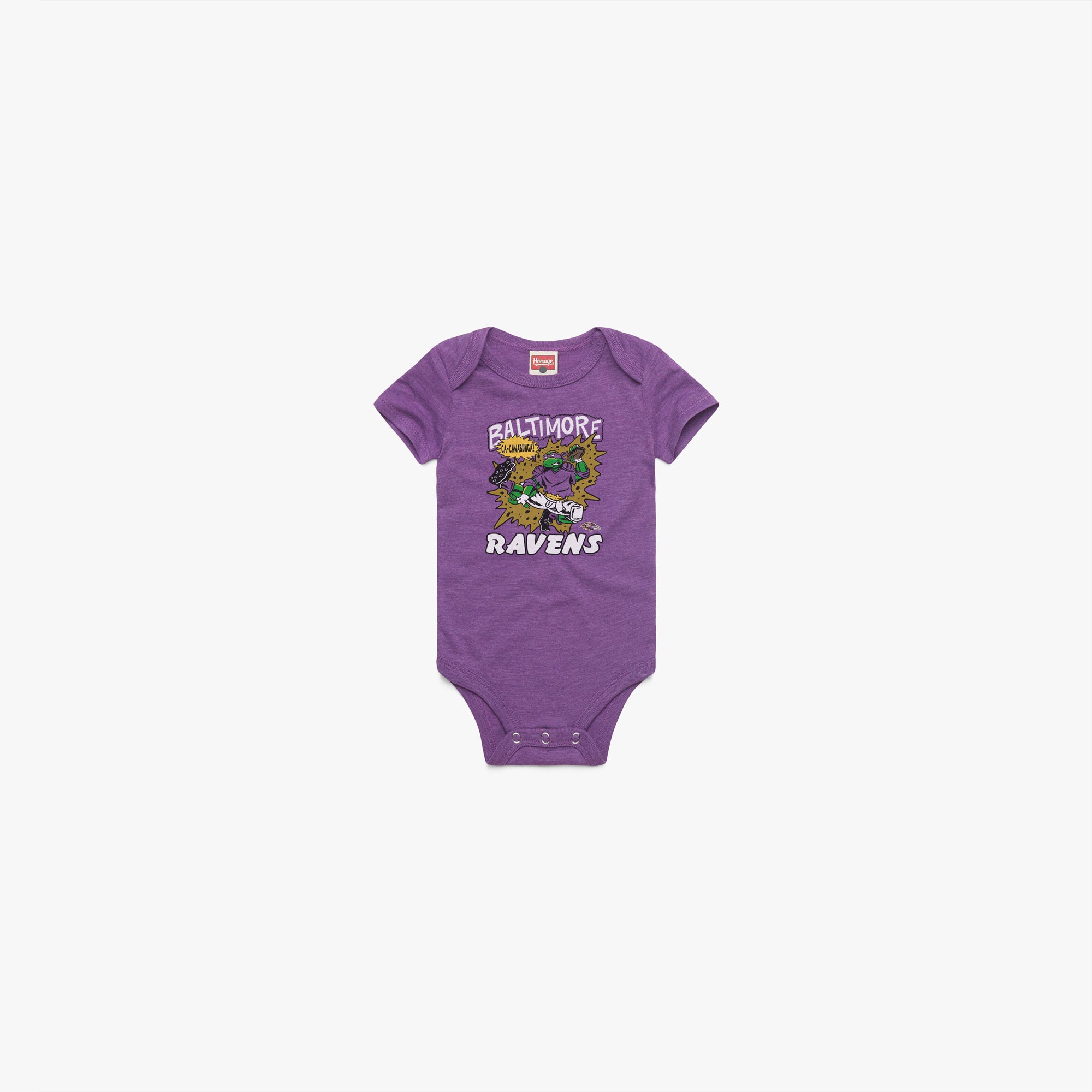 TMNT Donatello x Baltimore Ravens Baby One Piece Shop For Cheap Pice