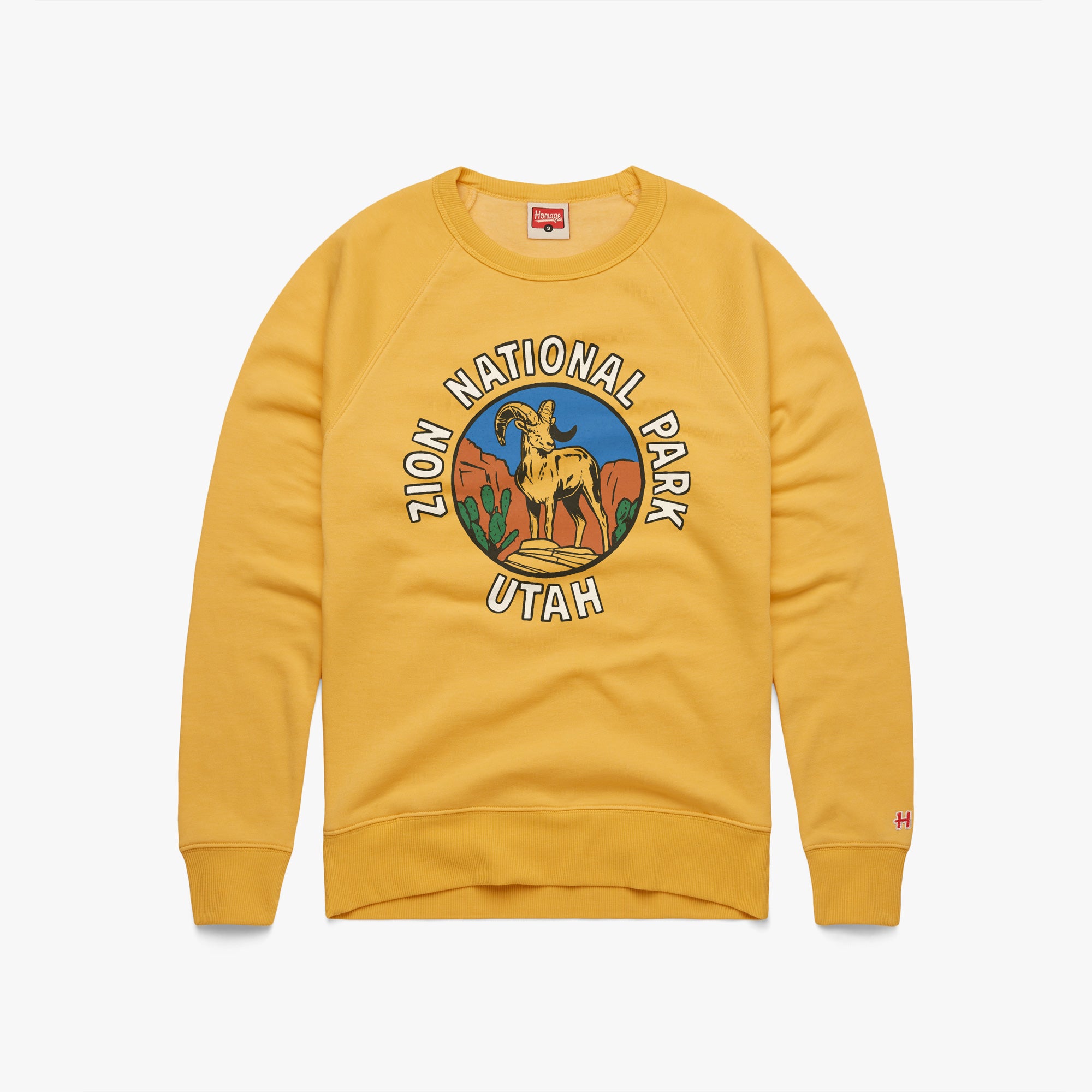 Zion National Park Crewneck Clearance Newest