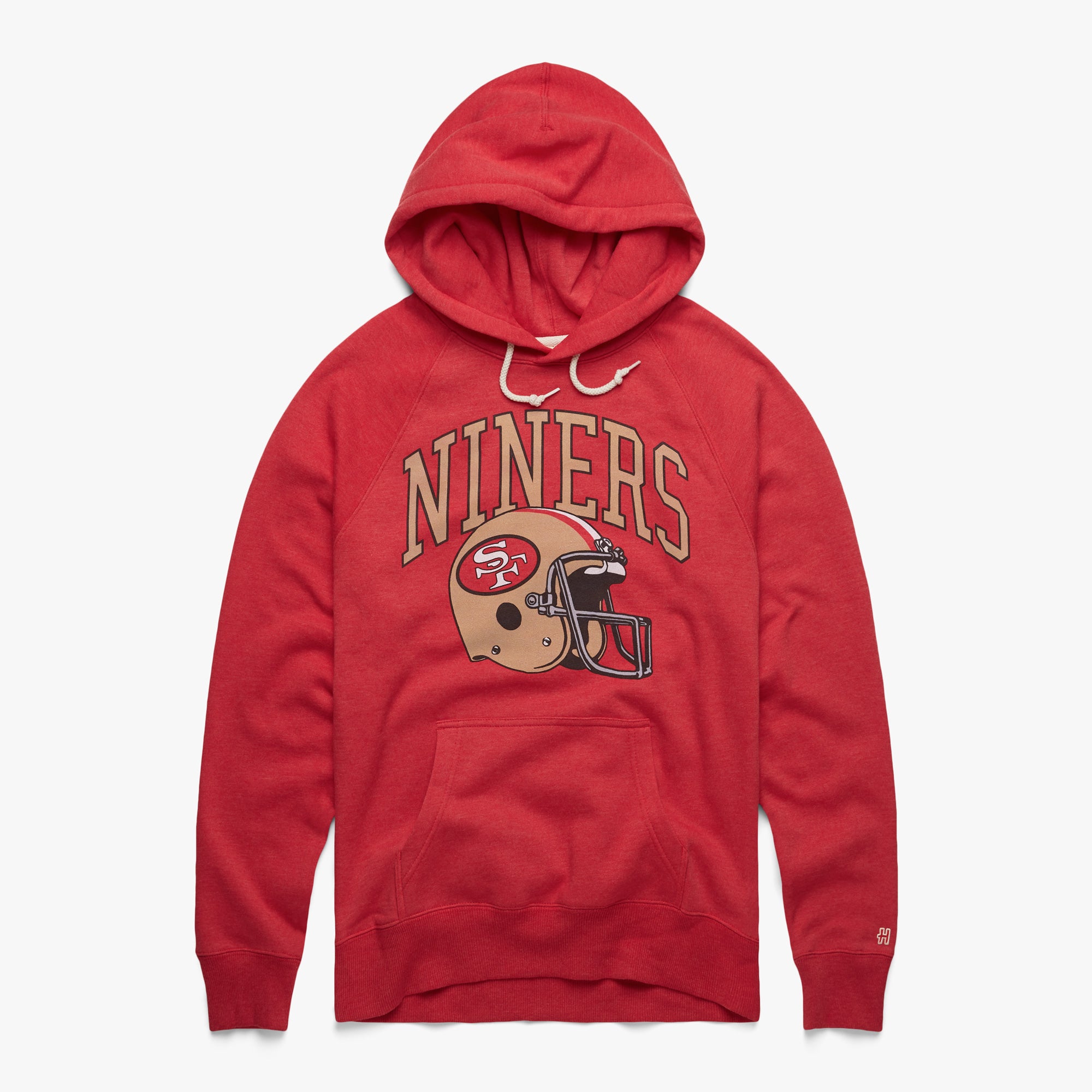 San Francisco 49ers Helmet Retro Hoodie New Arrival