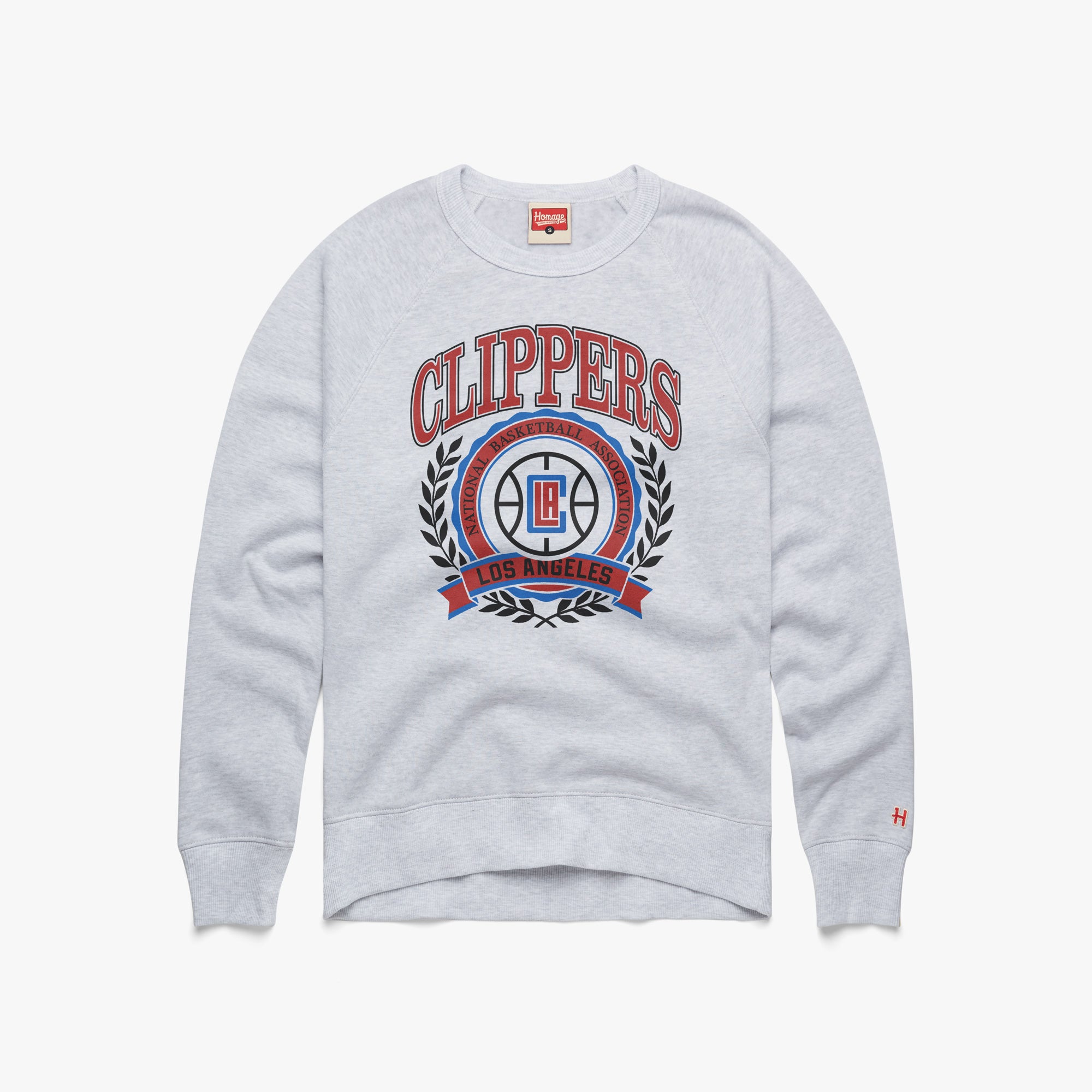 Los Angeles Clippers Crest Crewneck Buy Cheap Pre Order