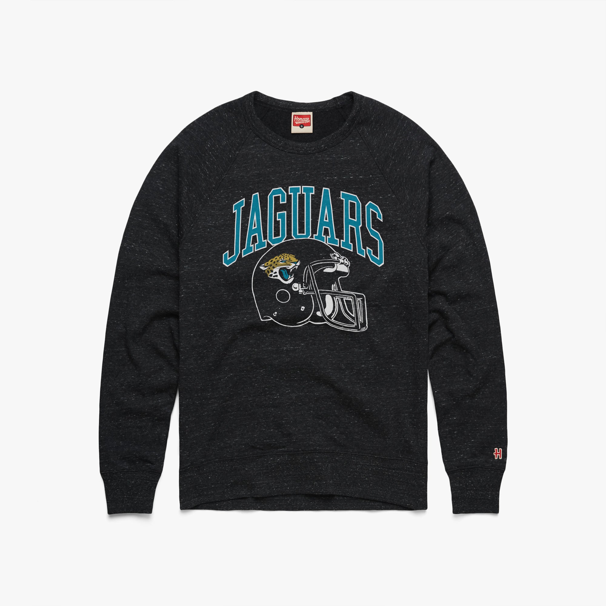 Jacksonville Jaguars Helmet Crewneck Free Shipping Best Place