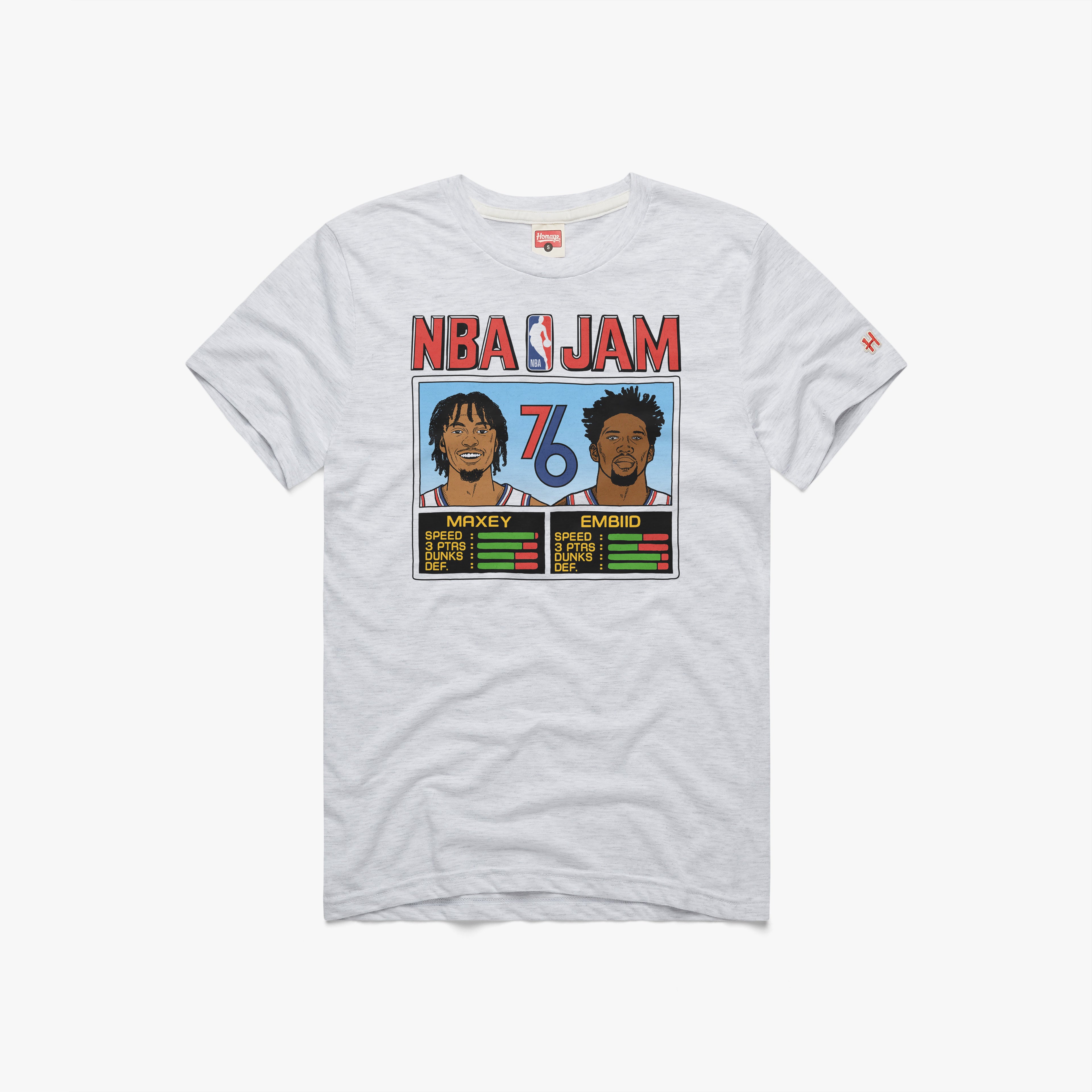 NBA Jam 76ers City Maxey And Embiid Collections Online