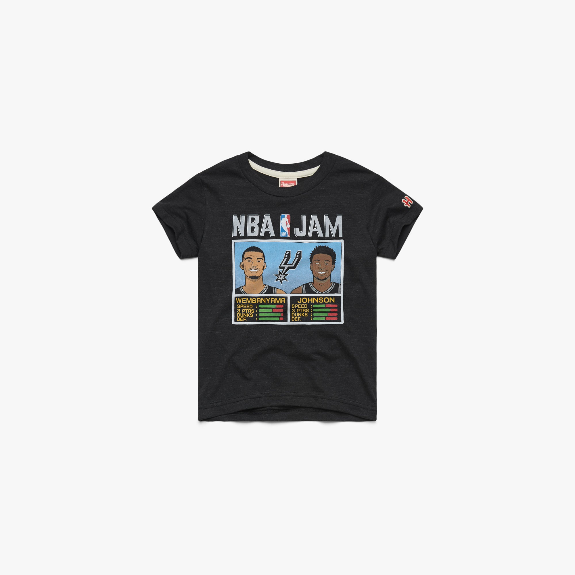 Youth NBA Jam Spurs Wembanyama And Johnson Sale Release Dates