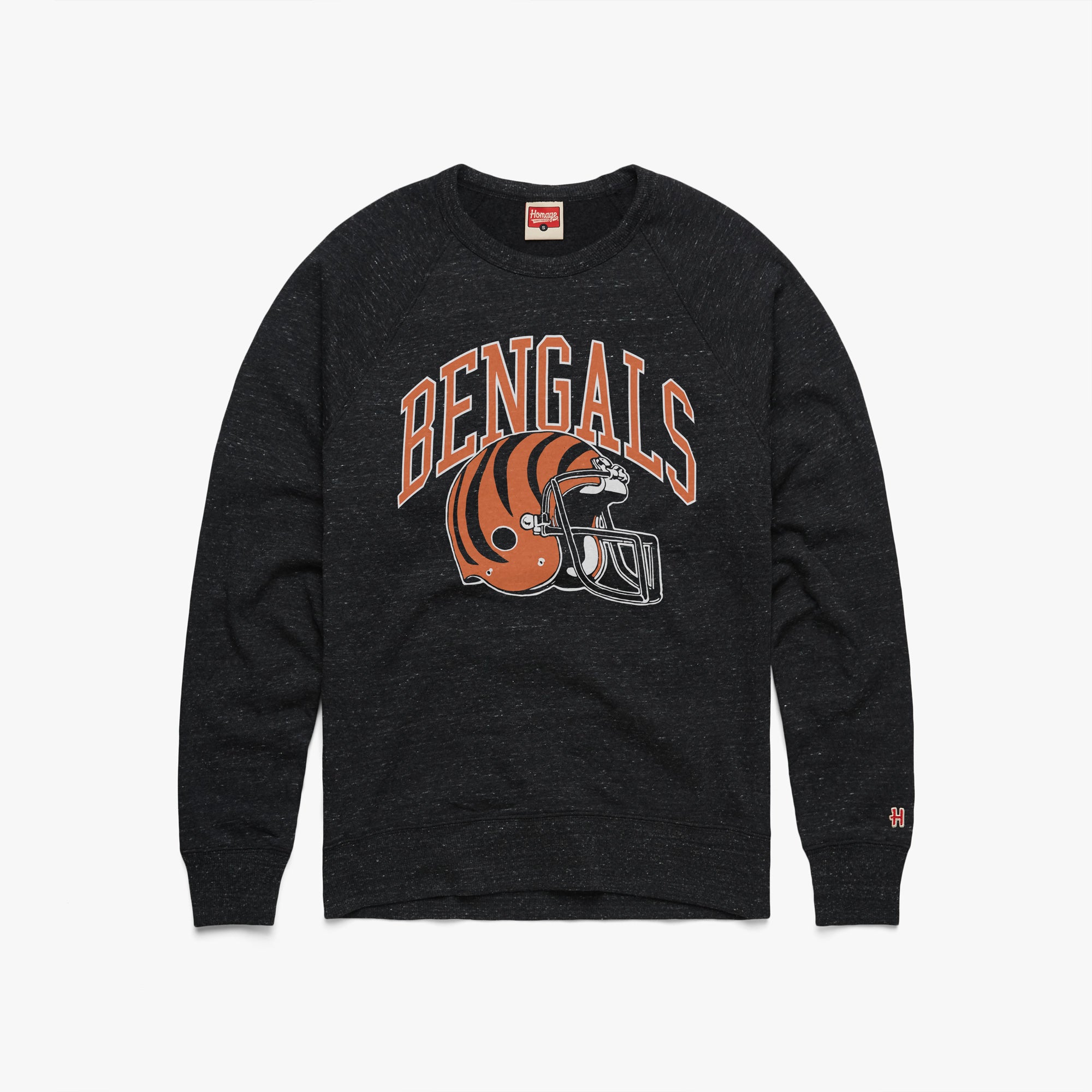 Cincinnati Bengals Helmet Crewneck Fashionable