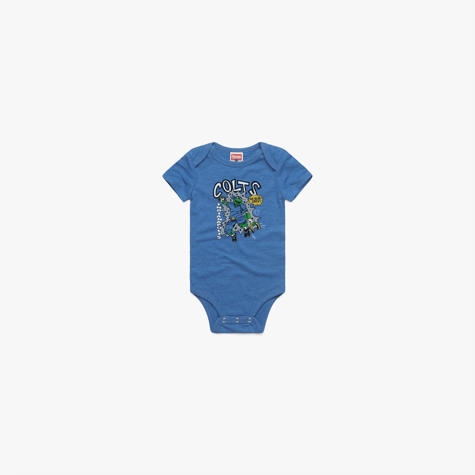 TMNT Leonardo x Indianapolis Colts Baby One Piece Sale Visa Payment