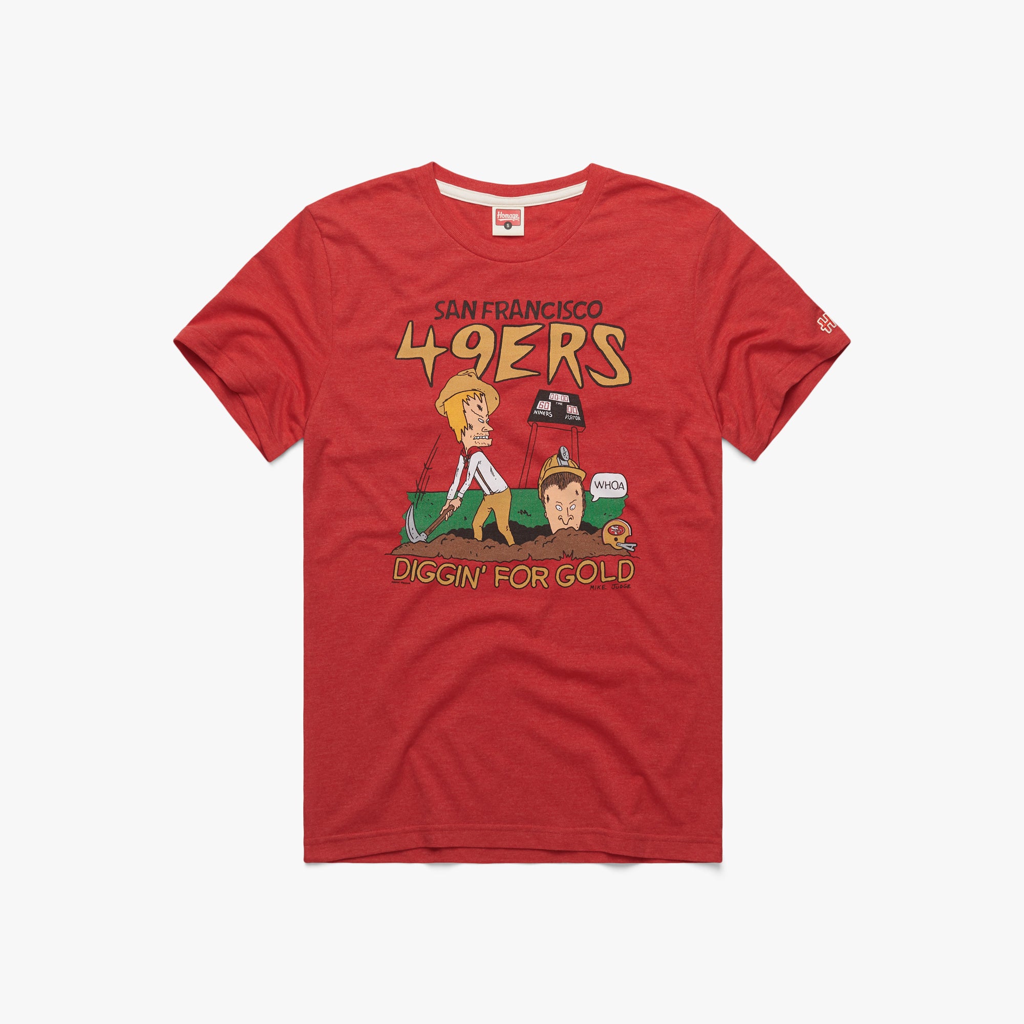 Beavis And Butt-Head X San Francisco 49ers Diggin' For Gold From China