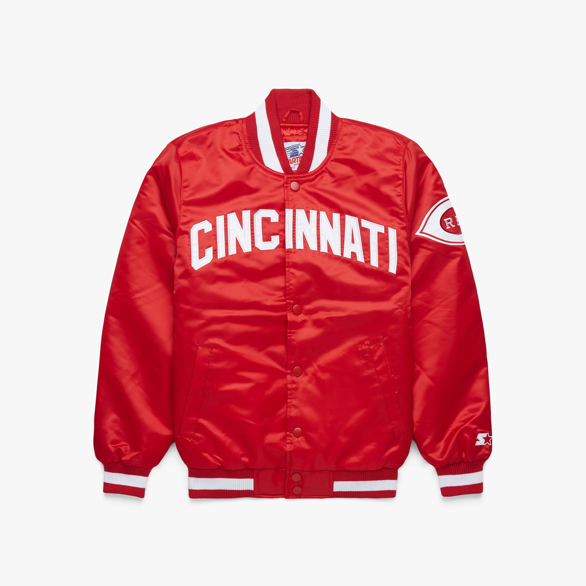 HOMAGE X Starter Reds Satin Jacket Popular