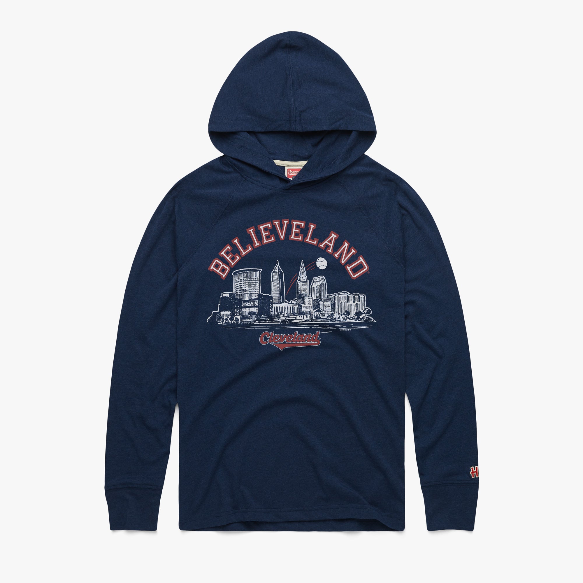 Believeland Cleveland Baseball Lightweight Hoodie Clearance Get To Buy