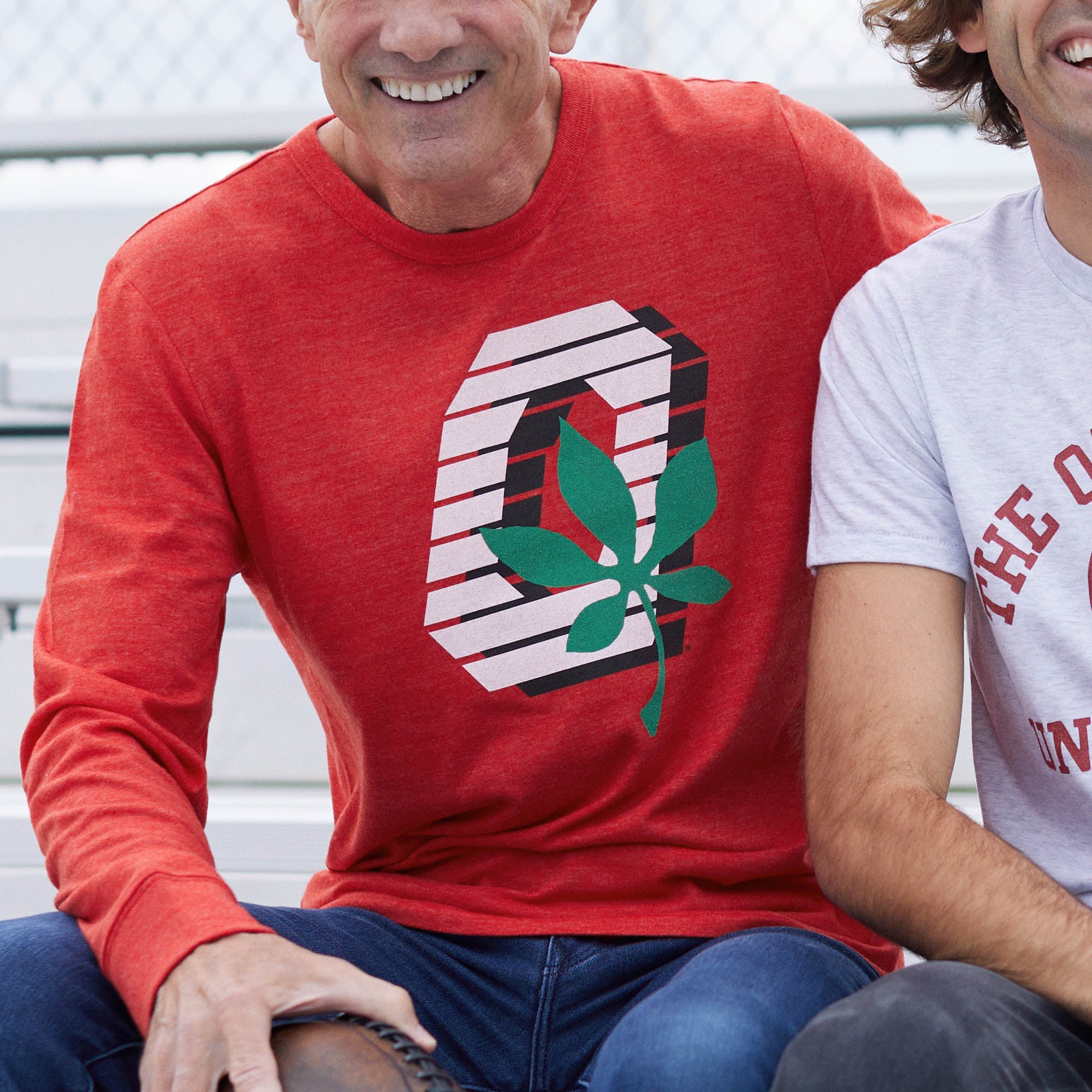 Ohio State Buckeye Leaf Long Sleeve Tee Cheap Sale Pick A Best