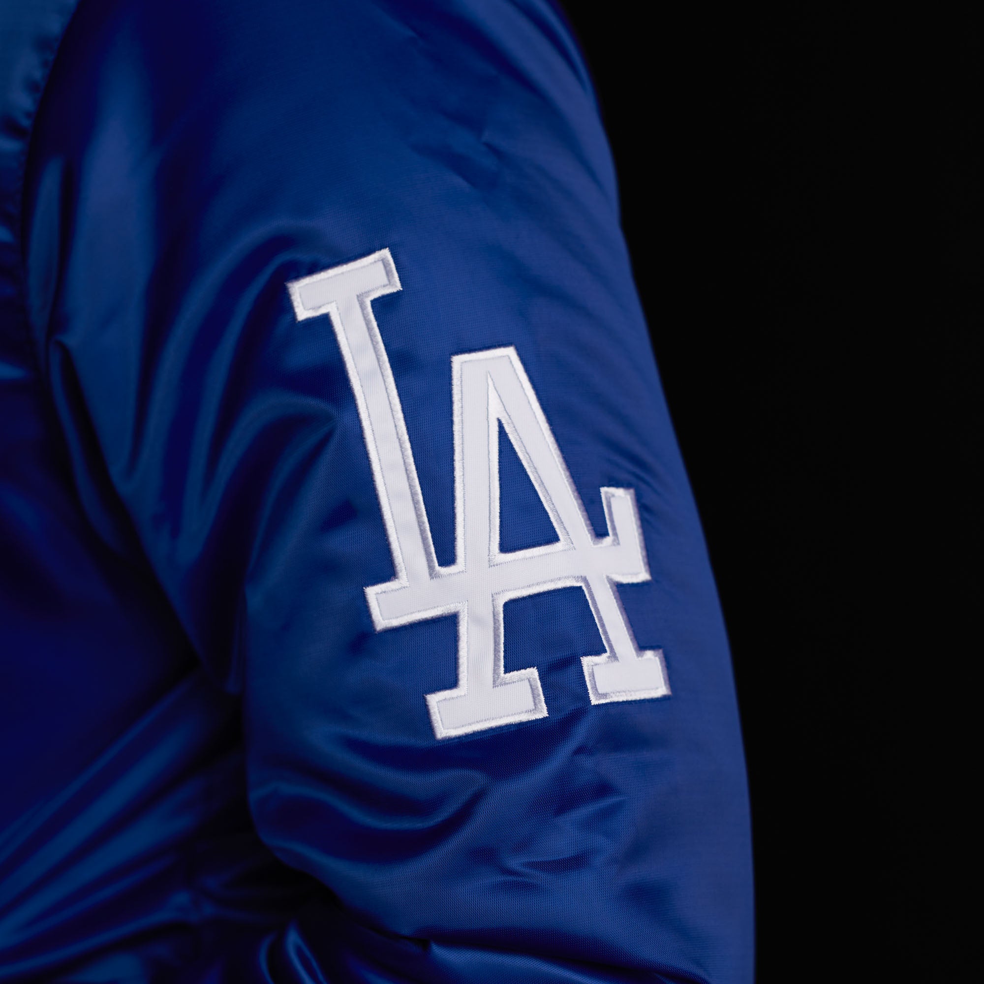 HOMAGE X Starter Dodgers Satin Jacket With Credit Card Online