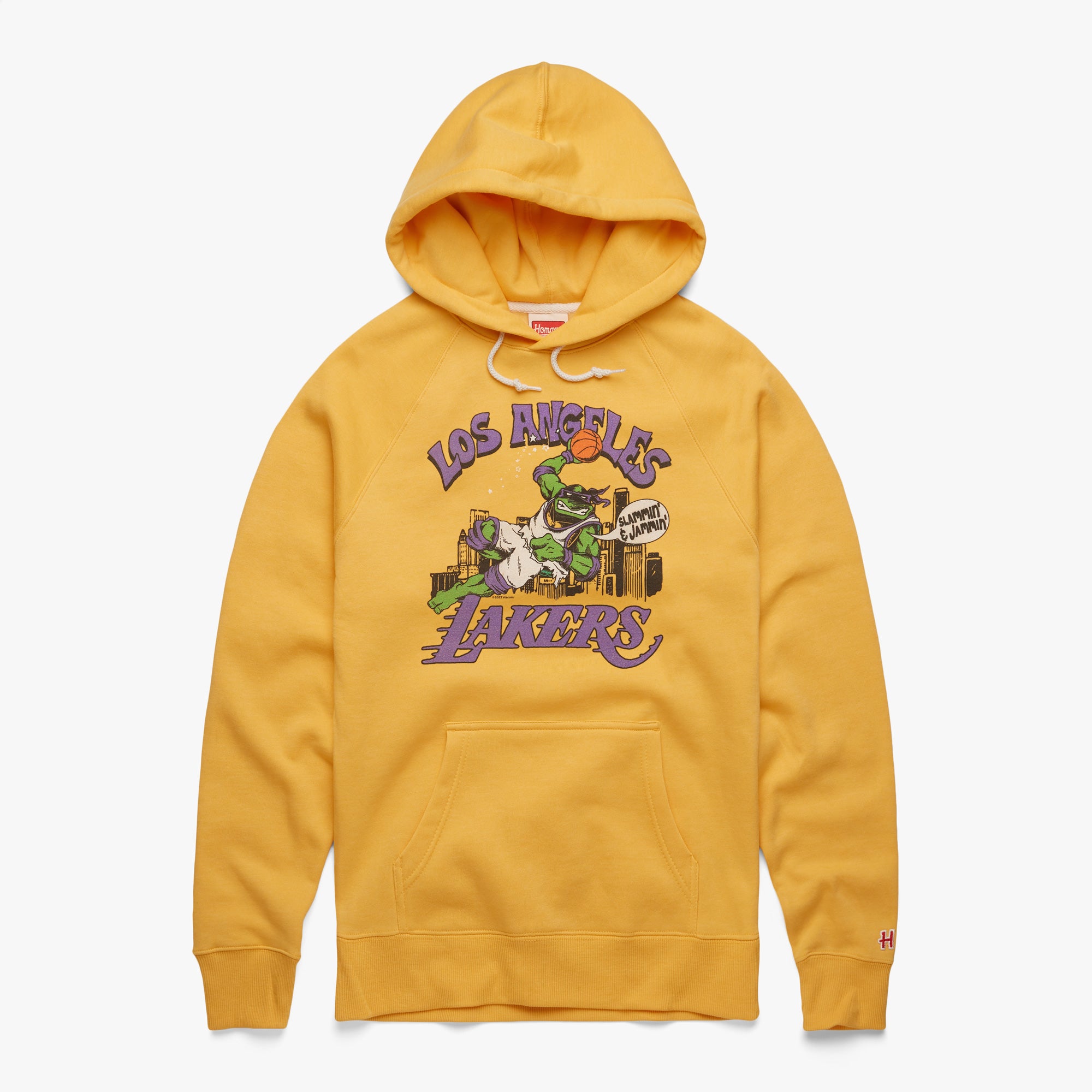 TMNT X LA Lakers Slammin' And Jammin' Hoodie Largest Supplier Online