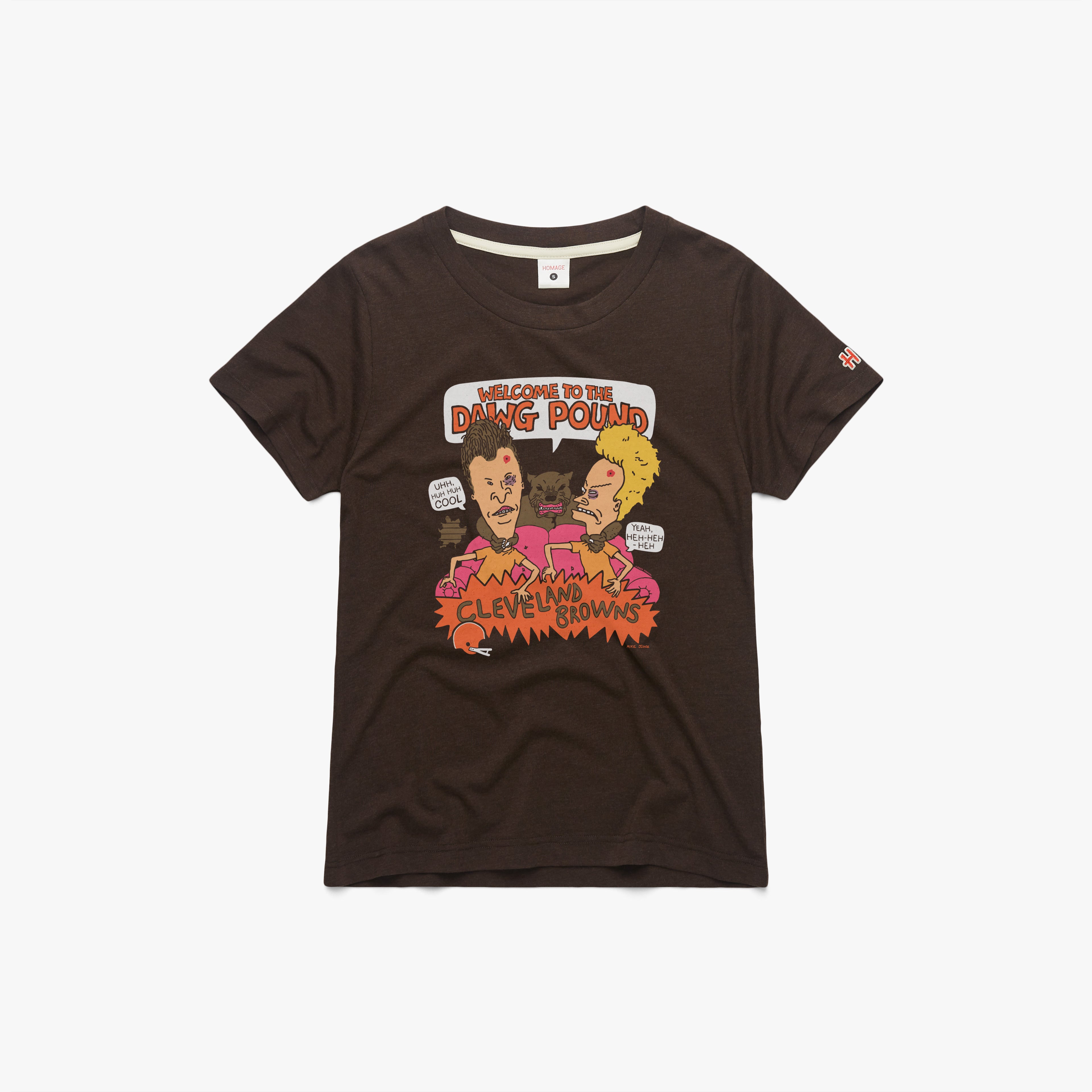 Women's Beavis And Butt-Head X Cleveland Browns Dawg Pound Cheapest Pice Online