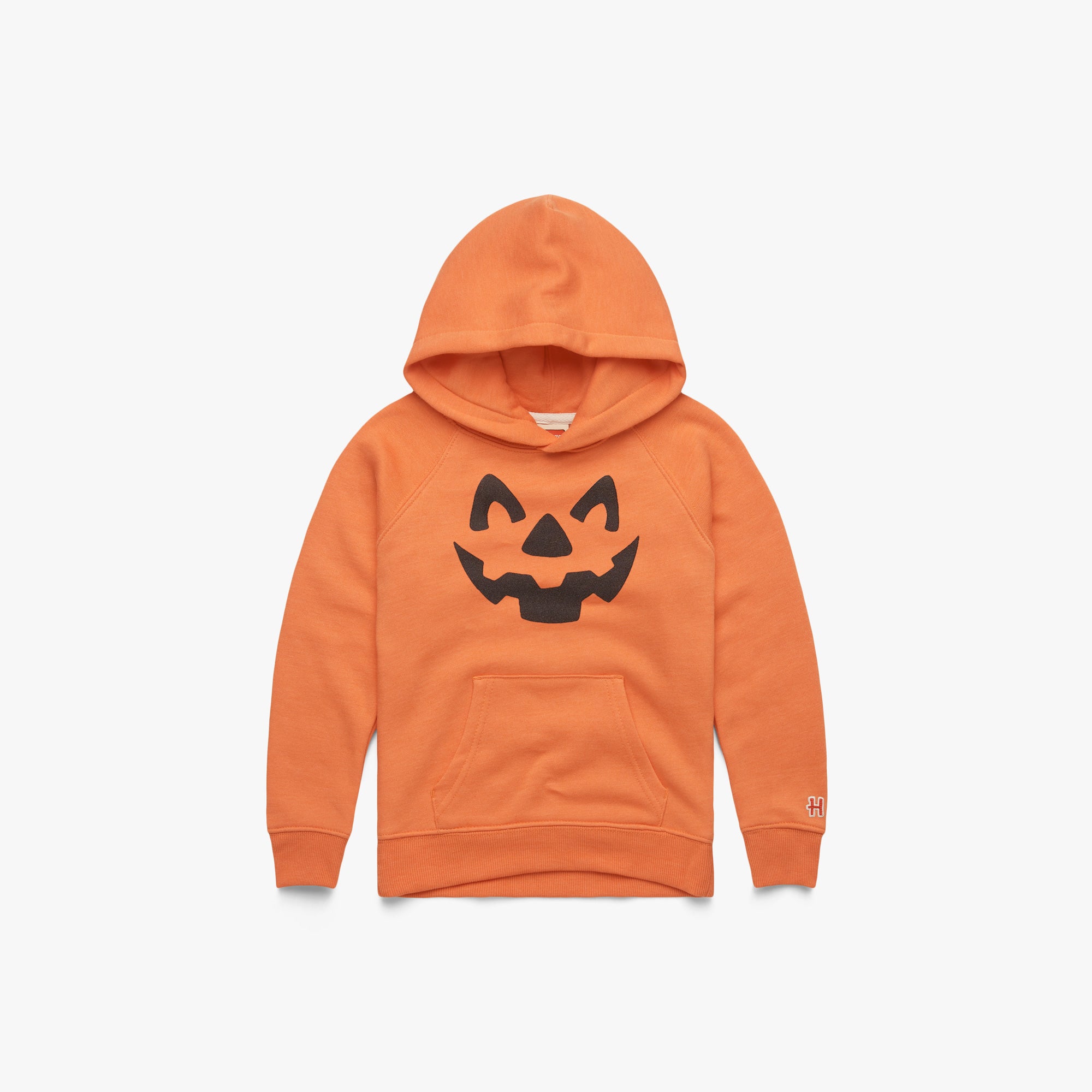 Youth Jack-O-Lantern Face Hoodie Sale Real