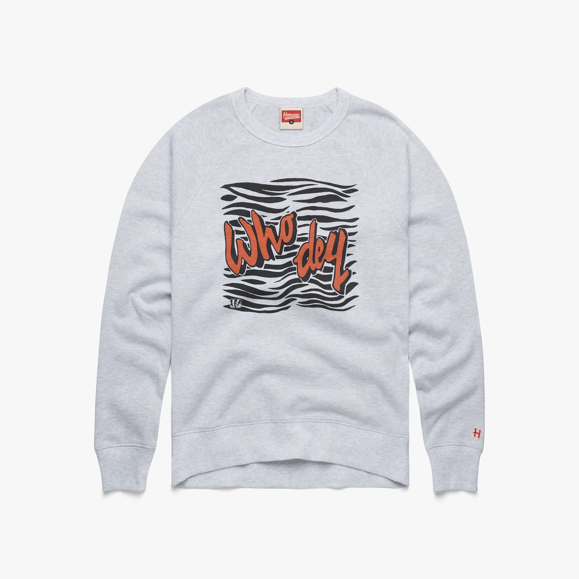 Bengals Who Dey Crewneck Official For Sale