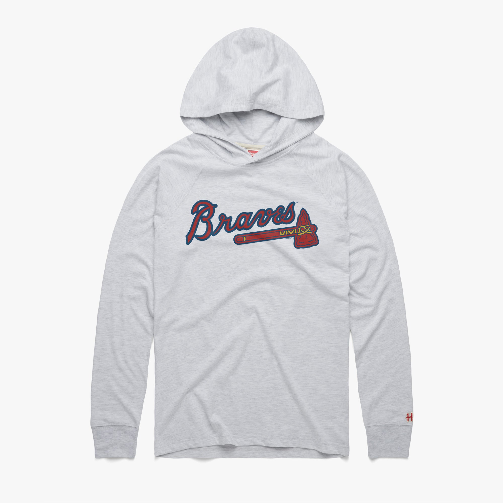 Atlanta Braves Jersey Logo '18 Lightweight Hoodie Buy Authentic Online