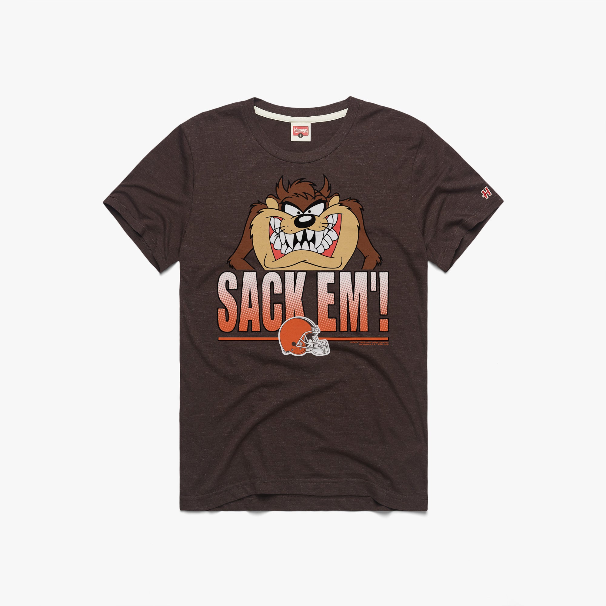 Looney Tunes Taz Sack Em' x Cleveland Browns Inexpensive