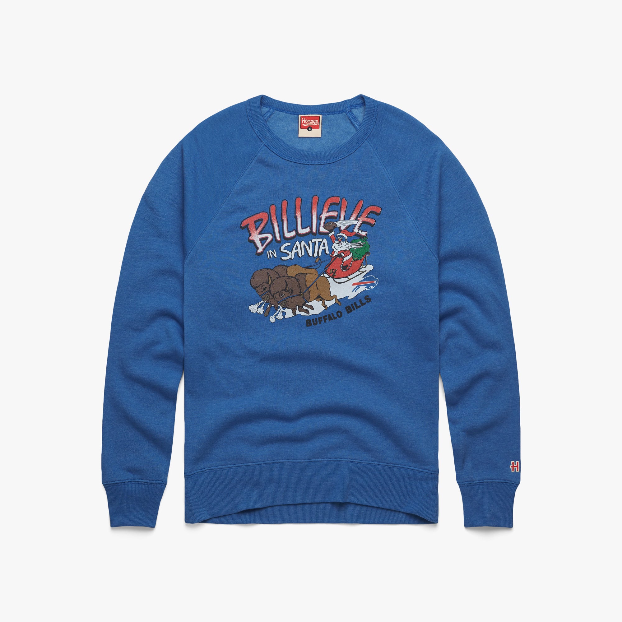 Buffalo Bills Christmas Crewneck Free Shipping With Credit Card