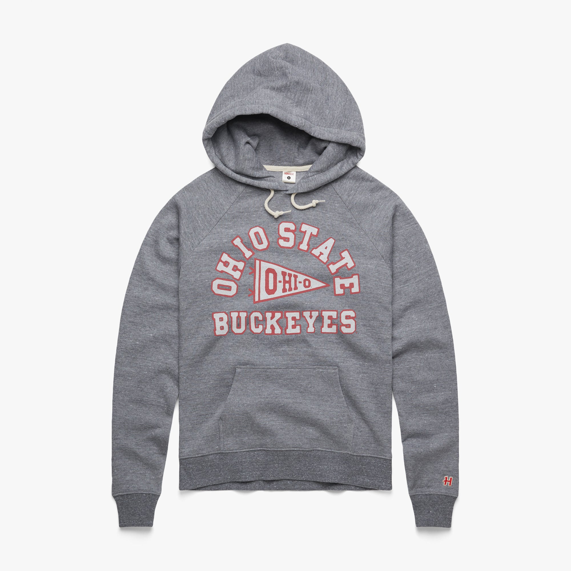 Women's Ohio State Buckeyes Pennant Hoodie Discount Outlet Locations