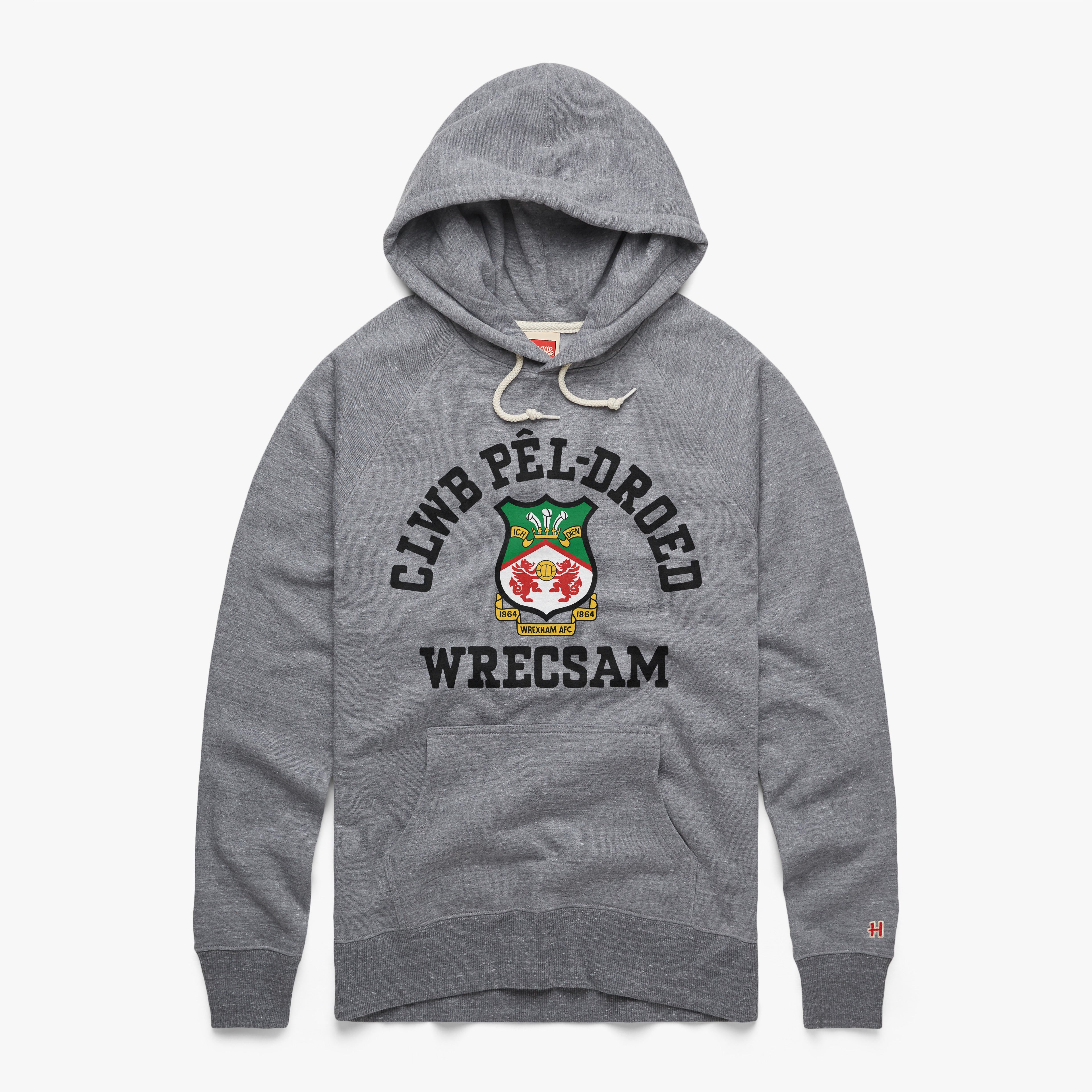 Wrexham AFC Crest Hoodie Geniue Stockist Cheap Pice