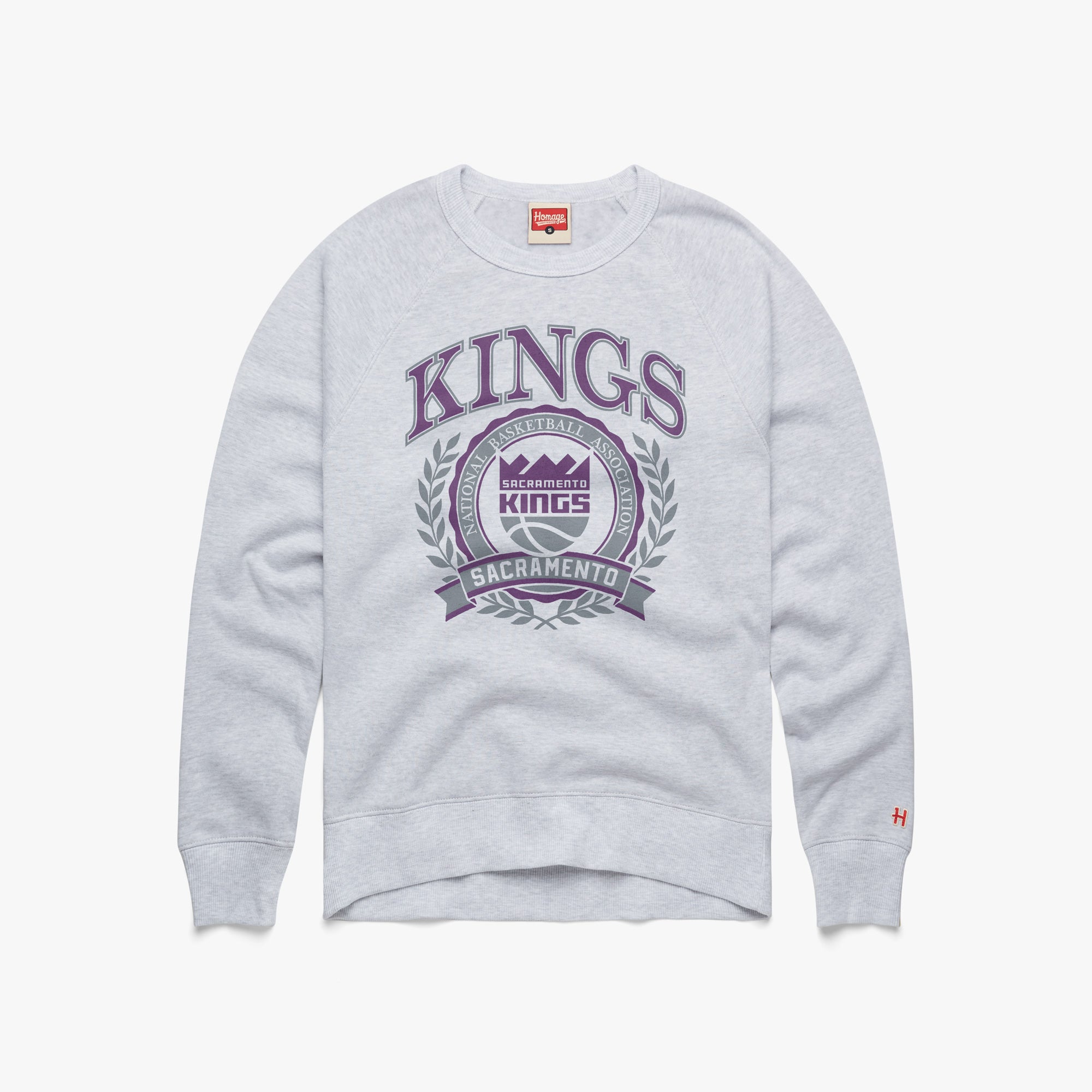 Sacramento Kings Crest Crewneck Clearance Get To Buy