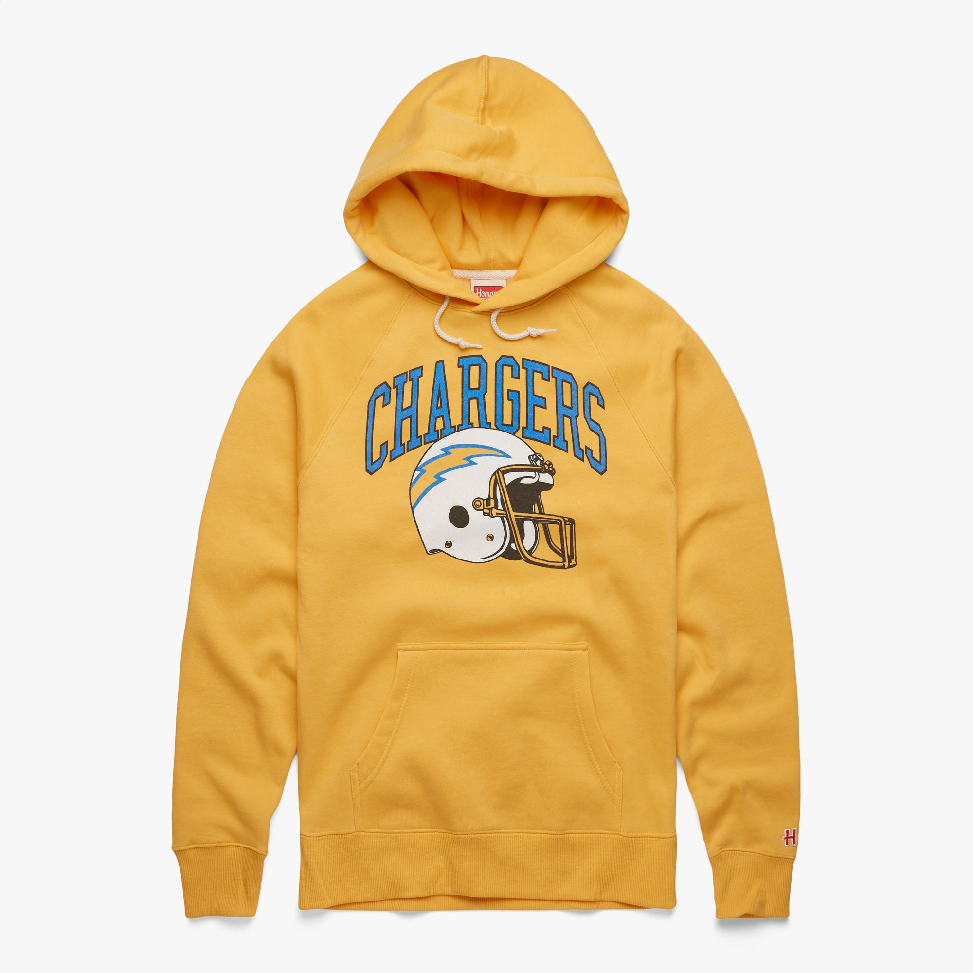 Los Angeles Chargers Helmet Retro Hoodie Really Cheap Shoes Online