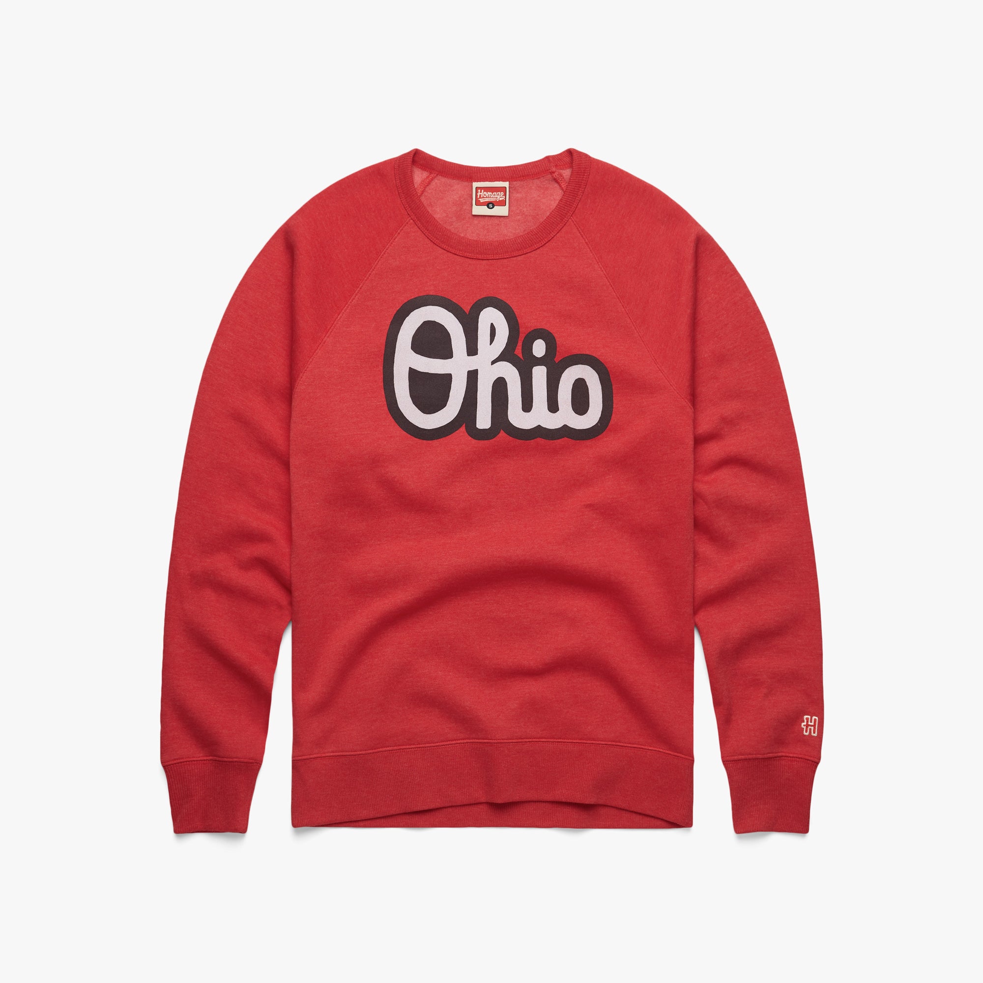 Script Ohio Outline Crewneck Discount Looking For