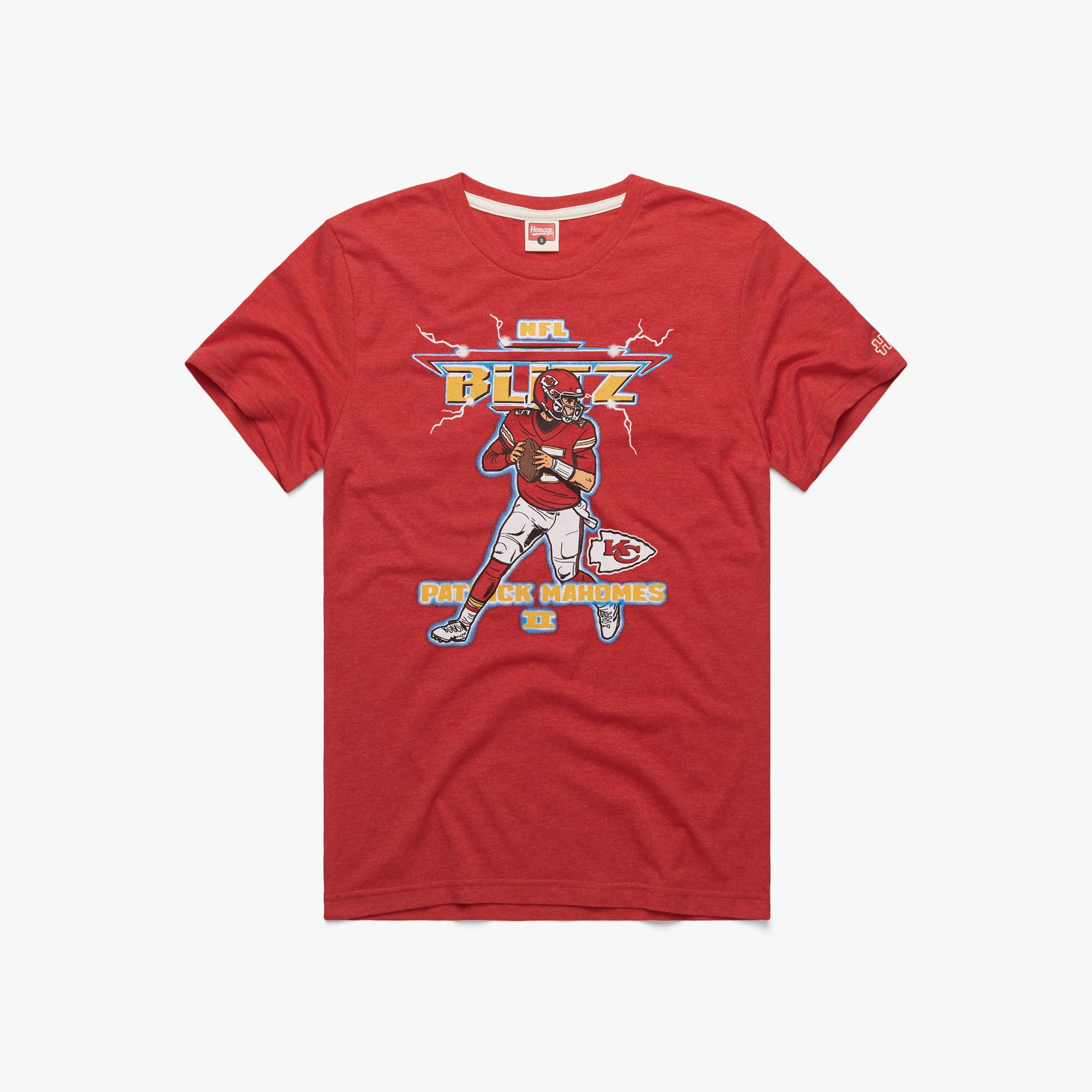 NFL Blitz Chiefs Patrick Mahomes Low Shipping Fee Online