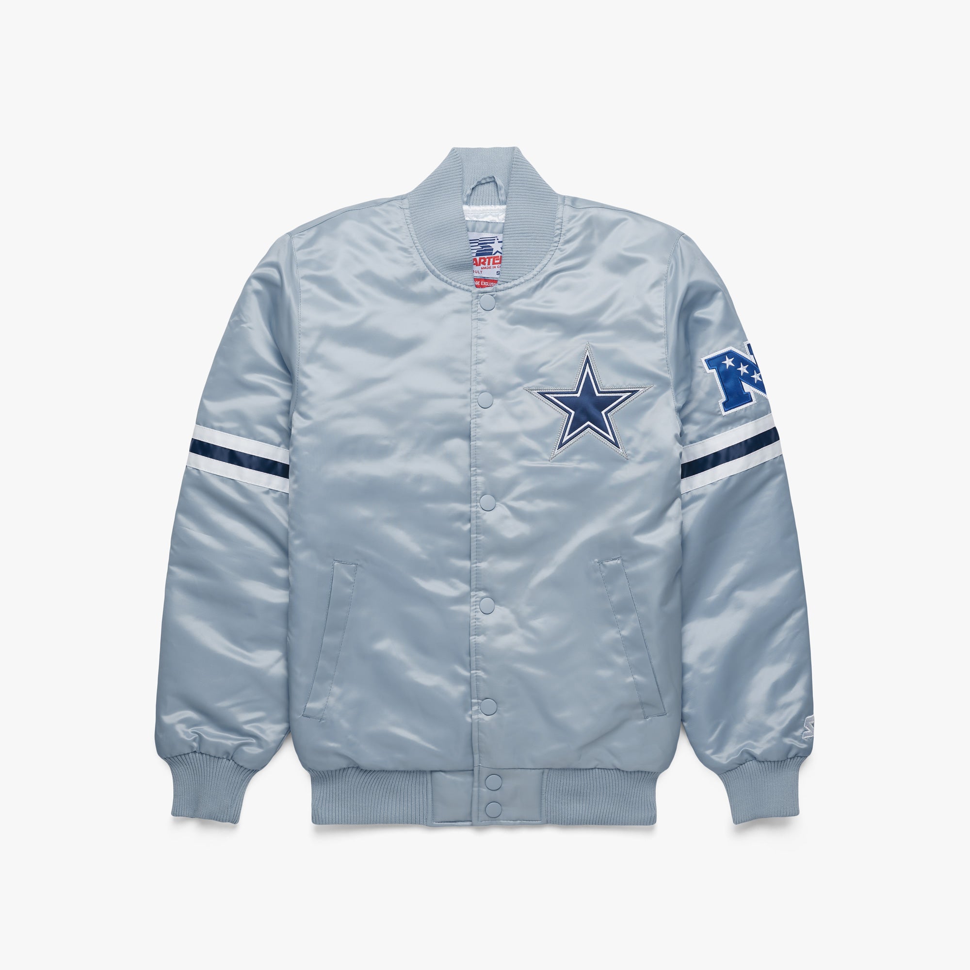 HOMAGE X Starter Cowboys Satin Jacket Clearance 2025