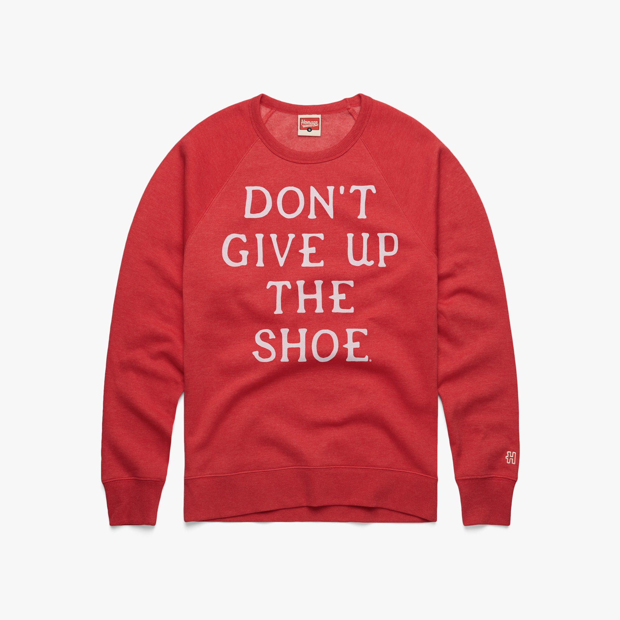 Don't Give Up The Shoe Crewneck Clearance Pirce Sale