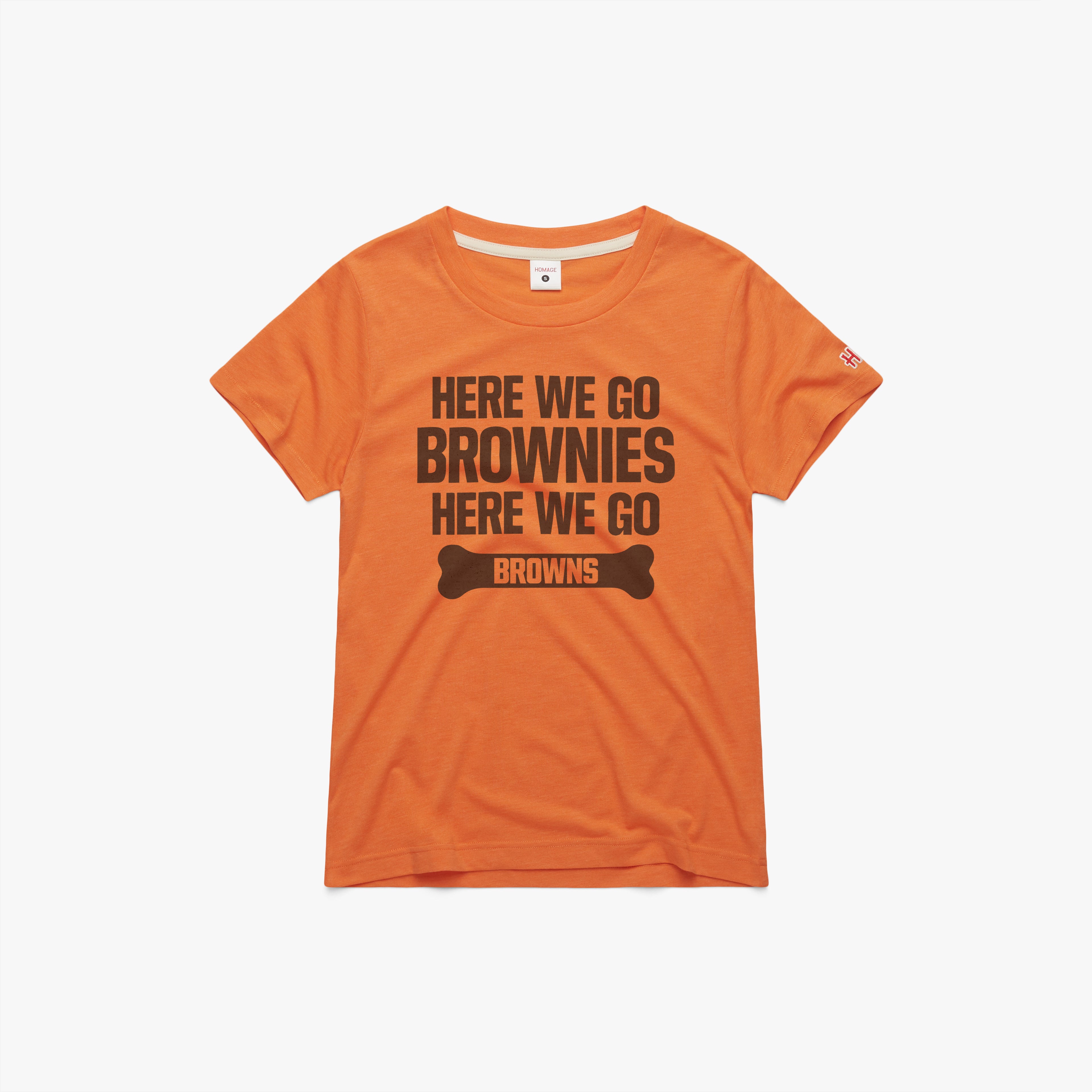 Women's Here We Go Brownies Here We Go Discount Hot Sale