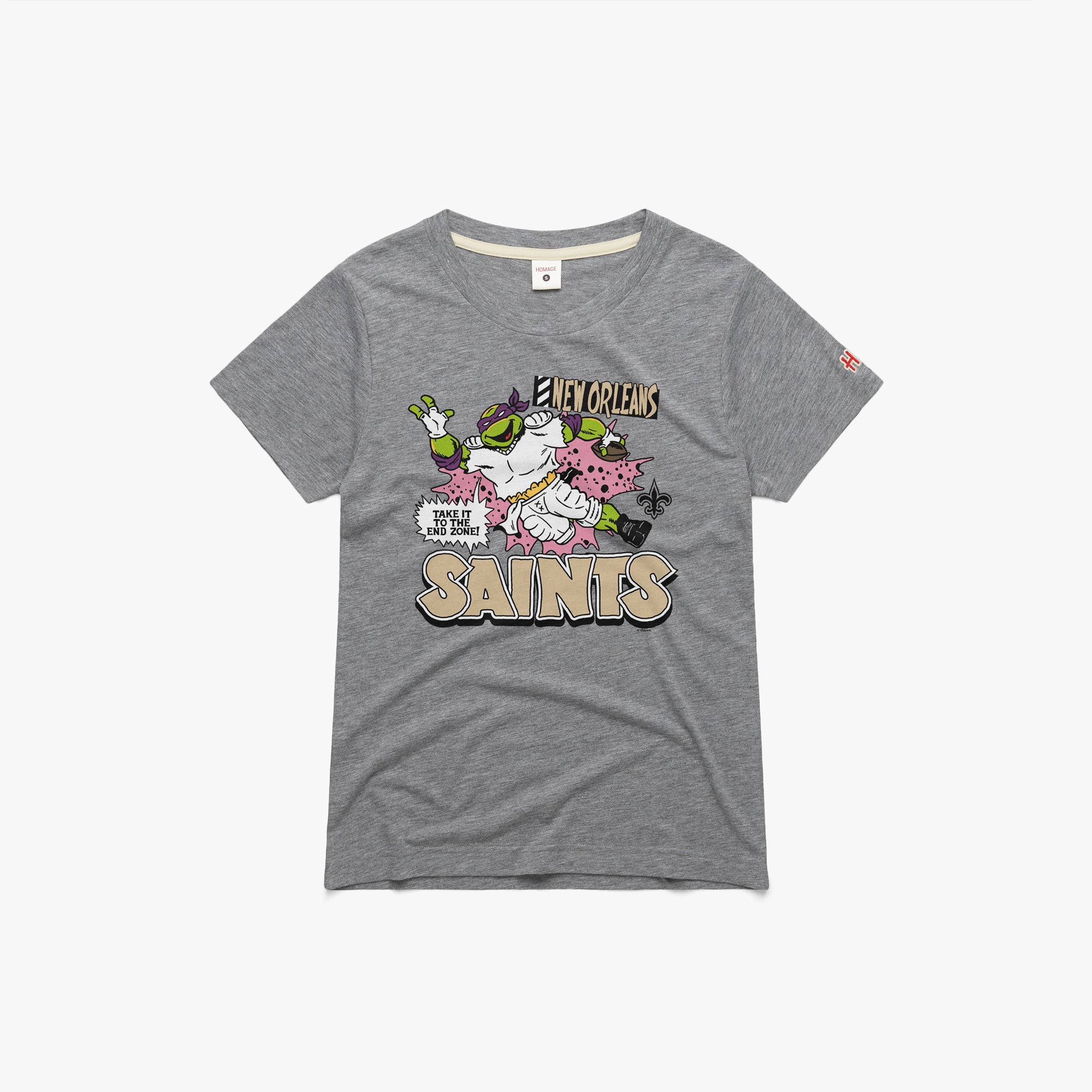 Women's TMNT Donatello x New Orleans Saints Discounts Cheap Pice