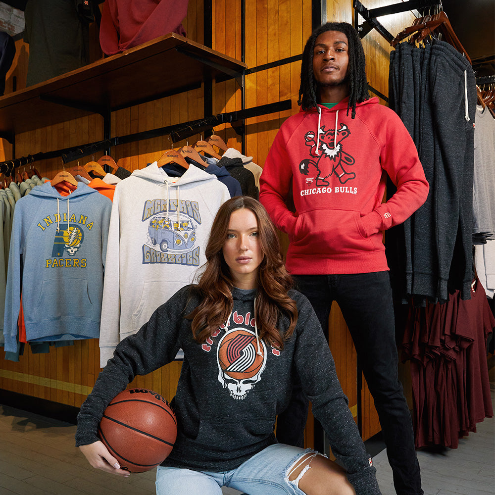 NBA x Grateful Dead x Bulls Hoodie Outlet Shop