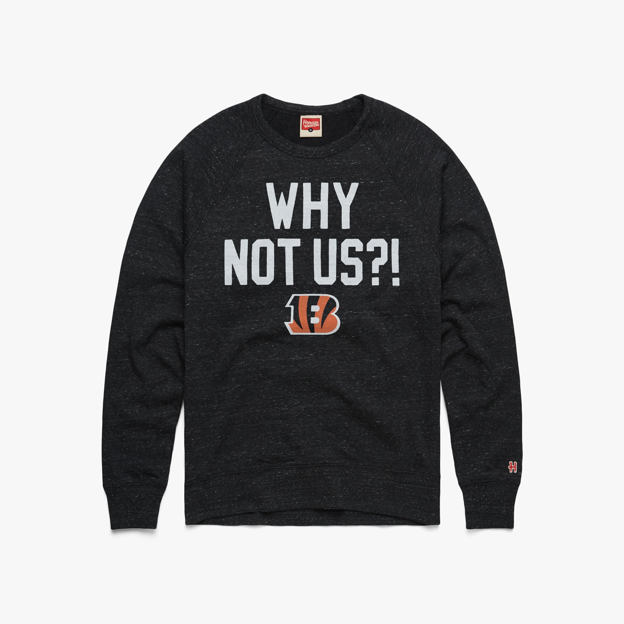 Bengals Why Not Us? Crewneck Sast Cheap Pice