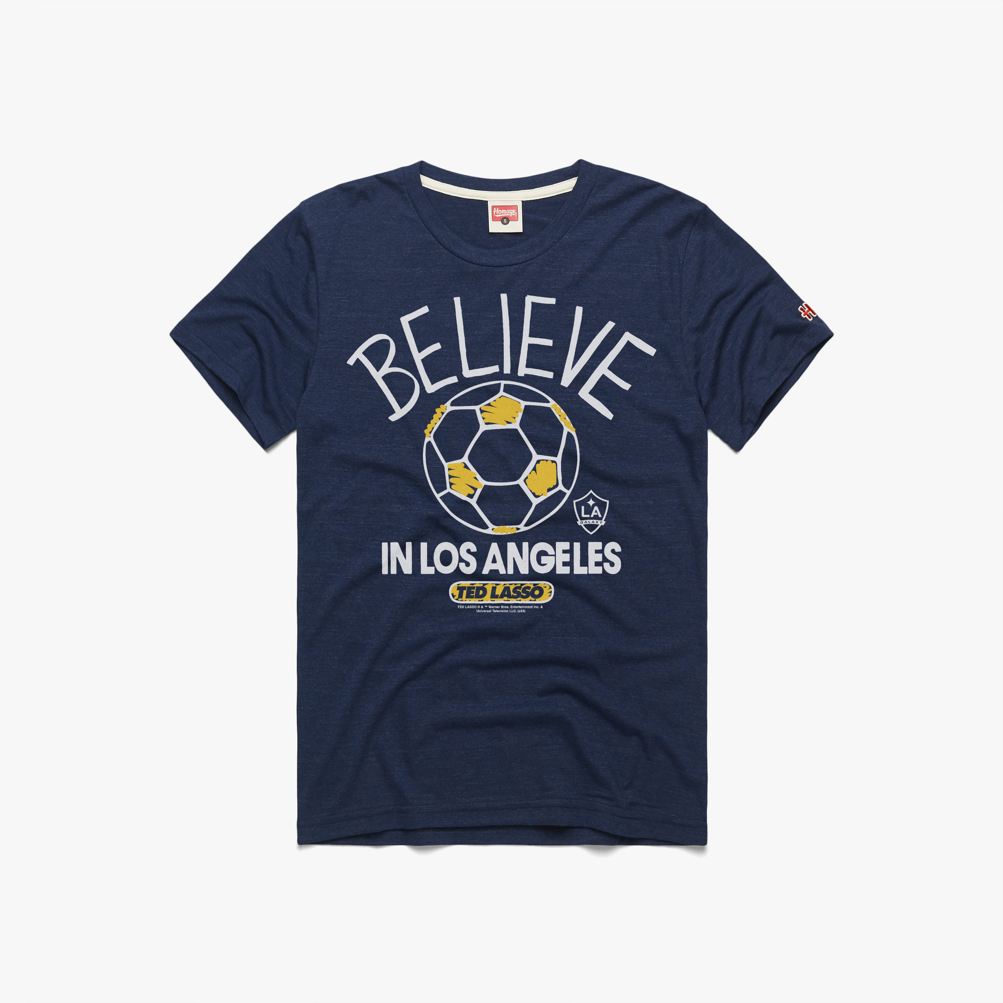 Ted Lasso Believe x LA Galaxy Outlet Marketable