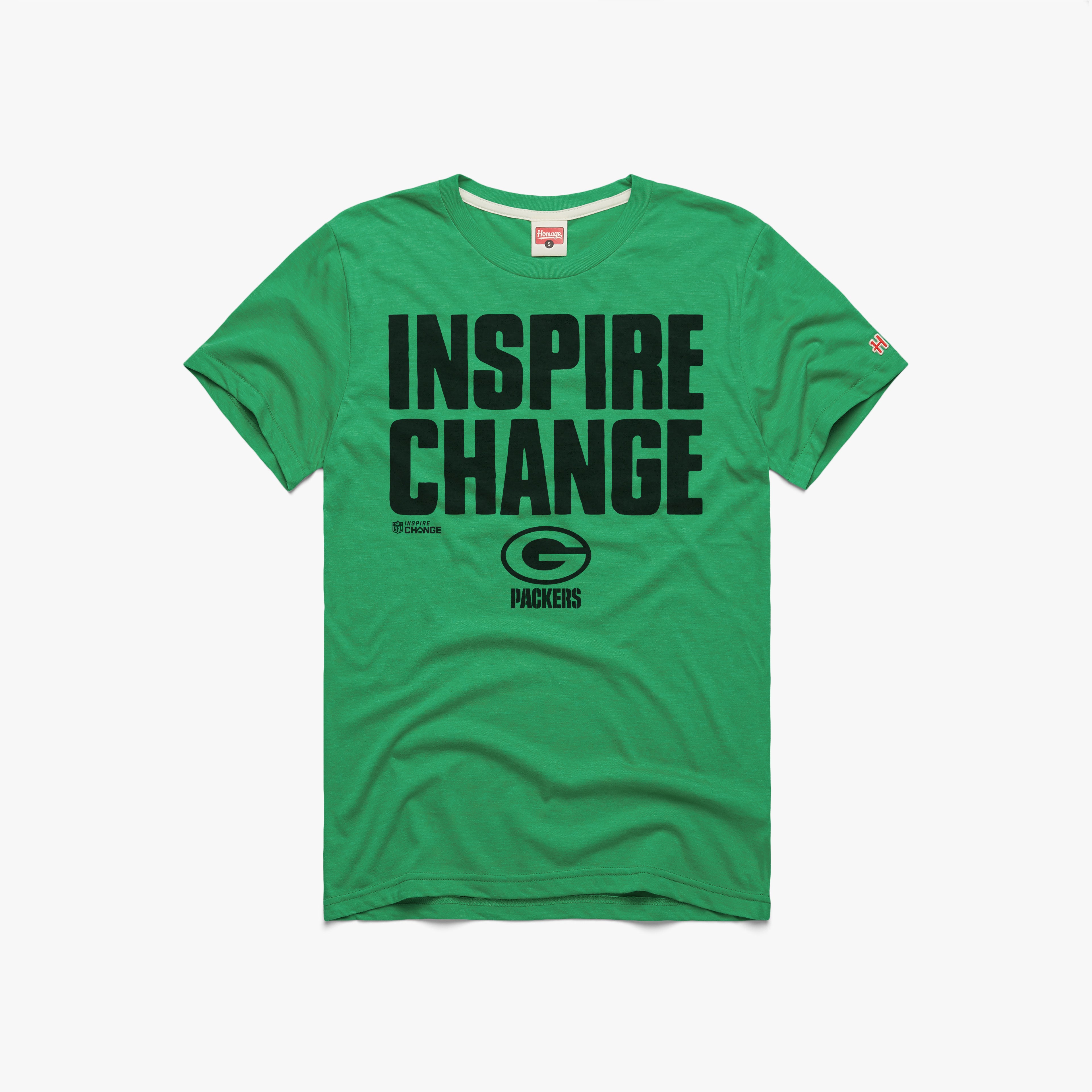 Green Bay Packers Inspire Change Best Sale Online