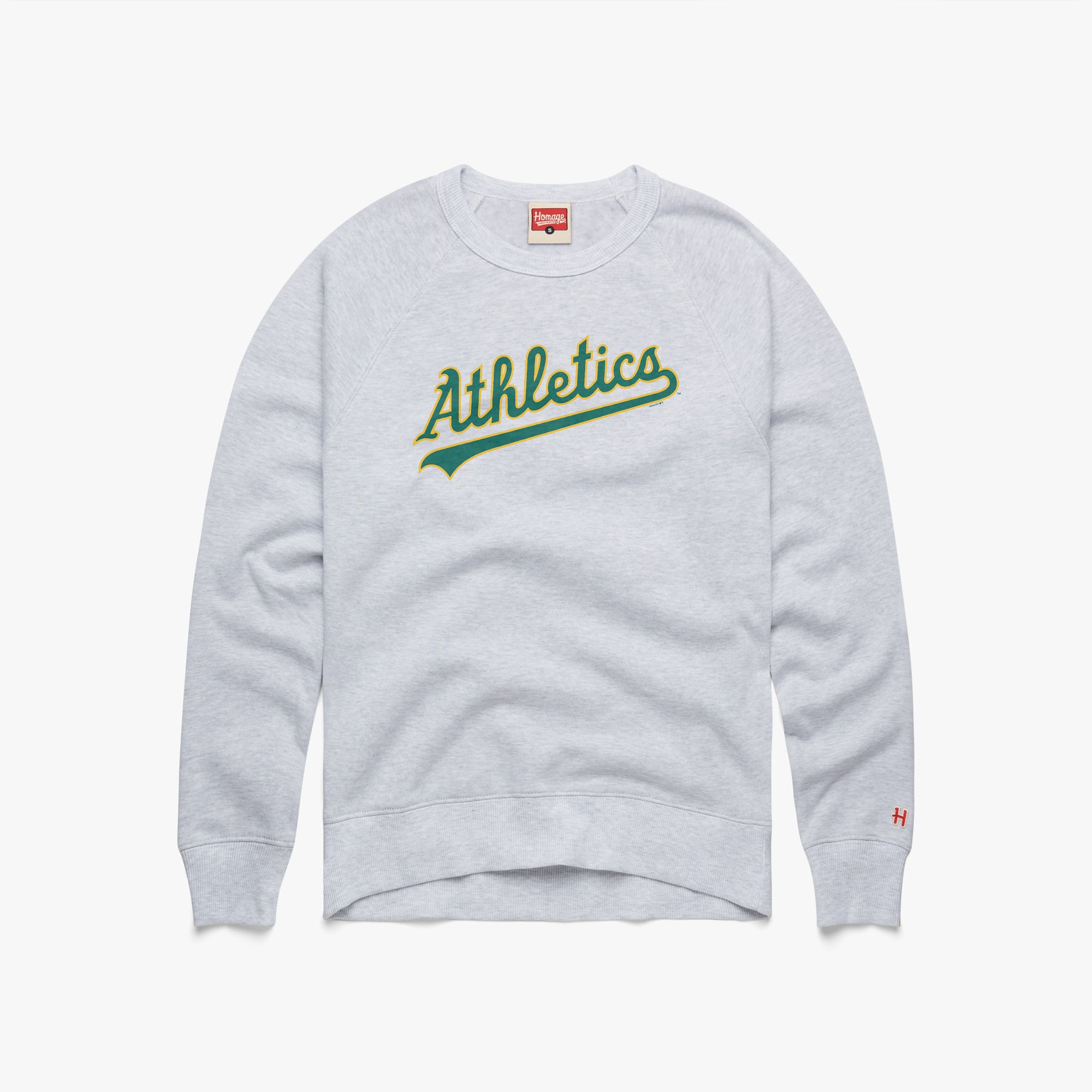 Oakland Athletics Jersey Logo '93 Crewneck For Sale 2025