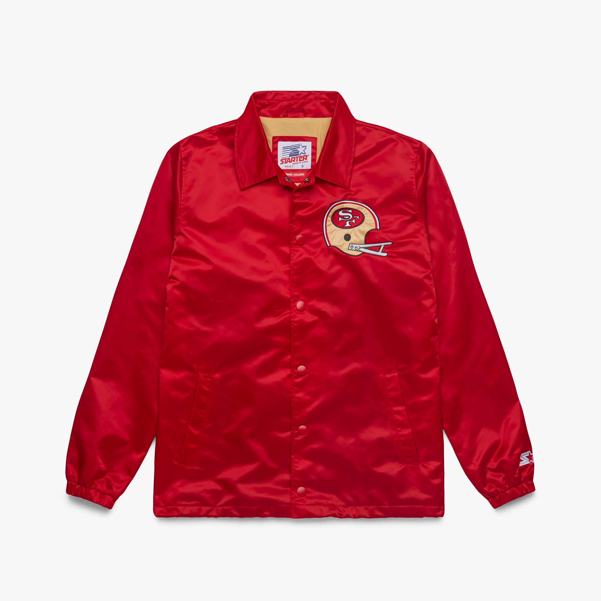 HOMAGE X Starter 49ers Coach's Jacket Free Shipping Online