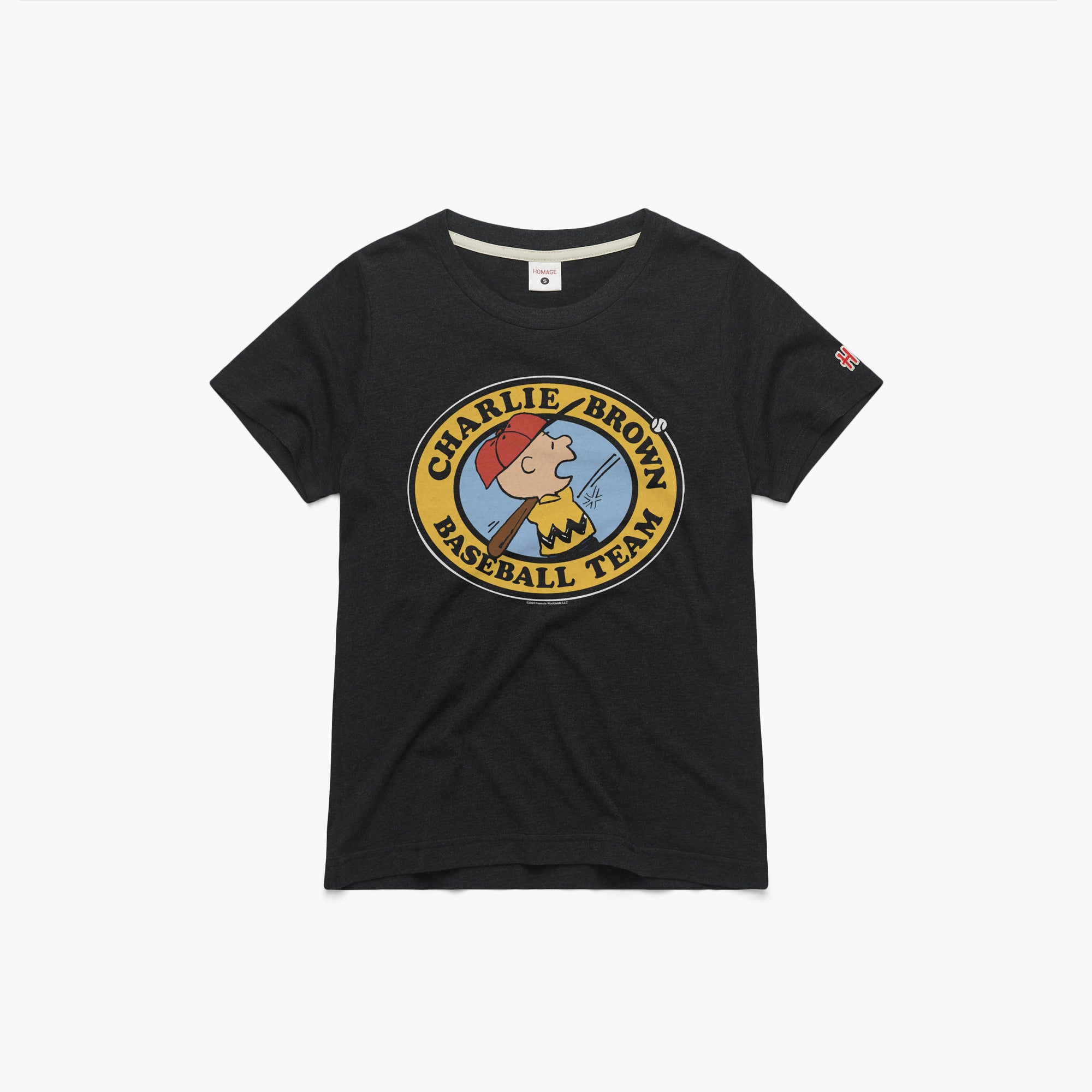 Women's Peanuts Charlie Brown Baseball Team Cheap Sale Big Discount