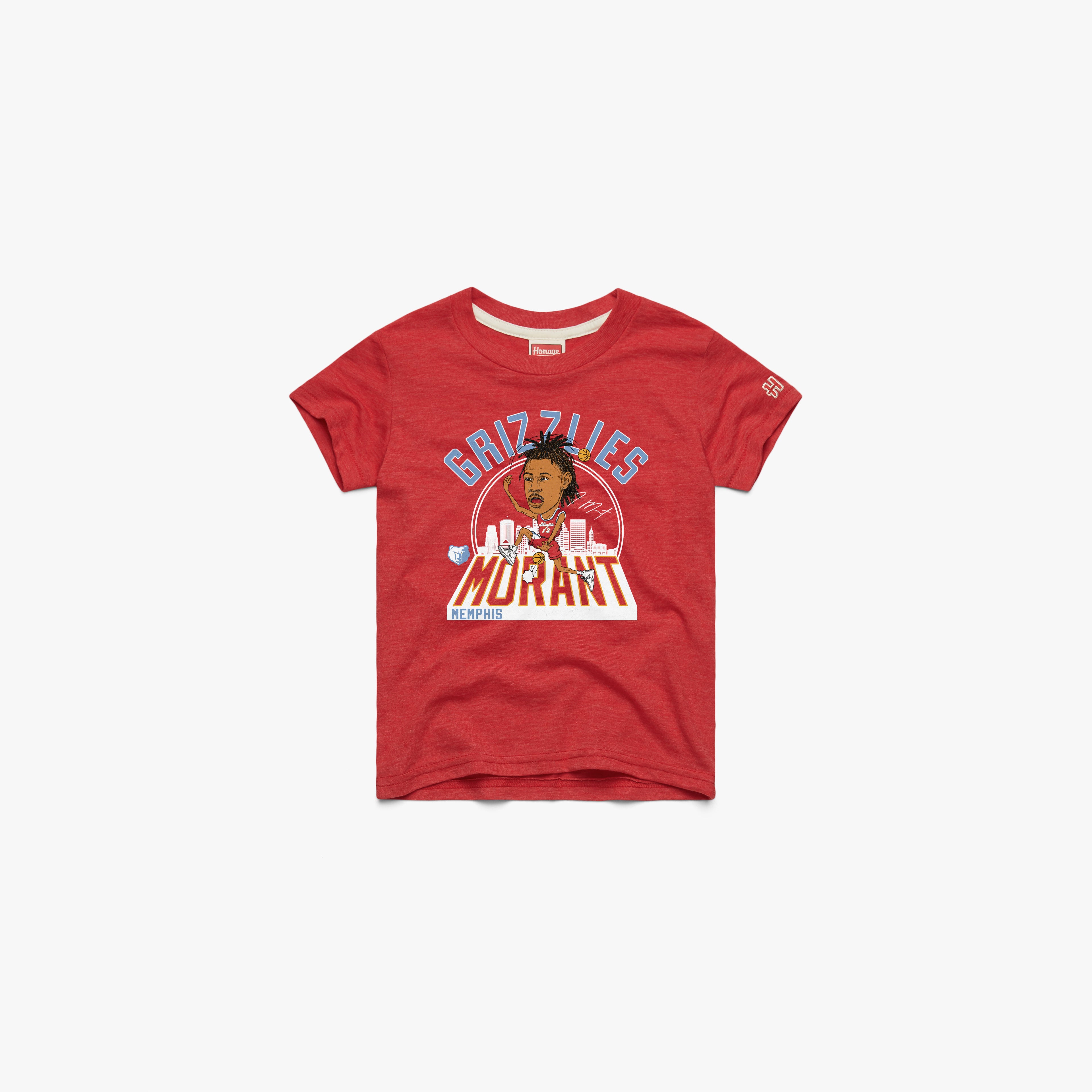 Youth Grizzlies Ja Morant Signature City Edition 2024 2025 Unisex For Sale