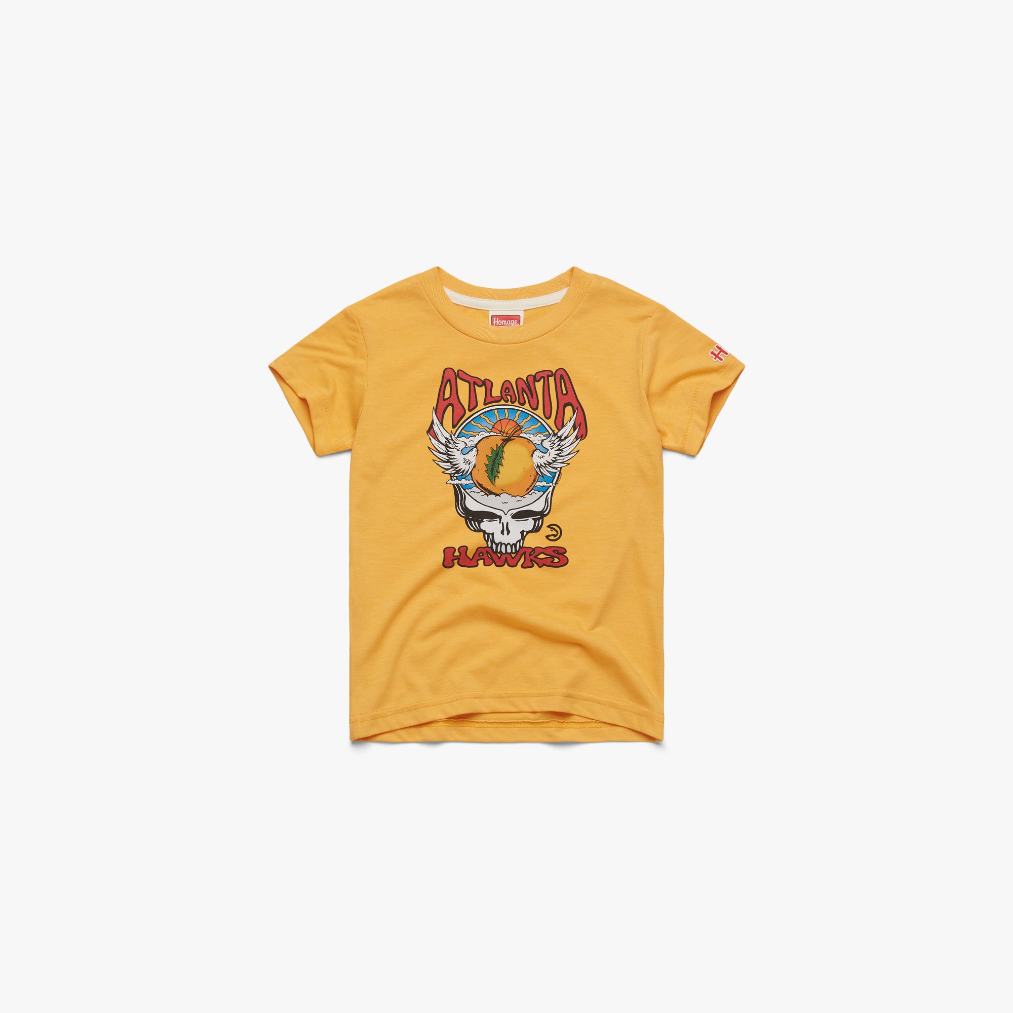 Youth NBA x Grateful Dead x Hawks Skull Sale Recommend