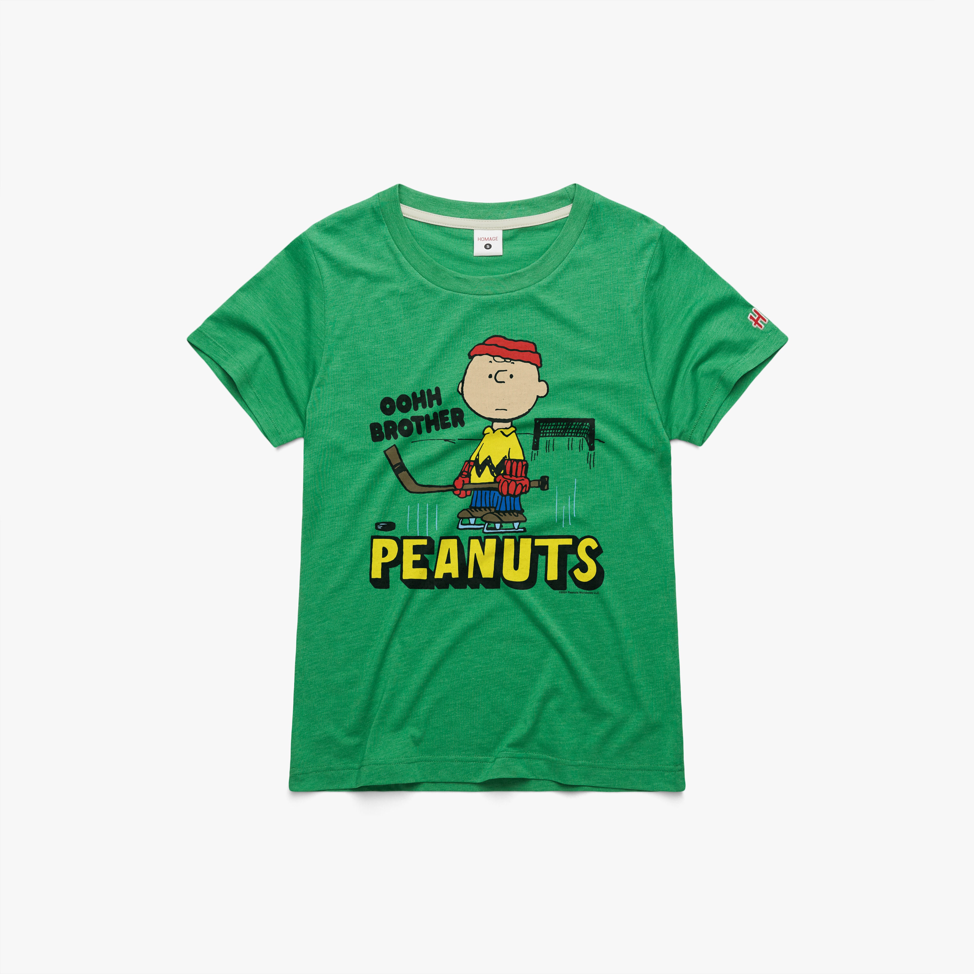 Women's Peanuts Charlie Brown Oohh Brother Buy Cheap Largest Supplier