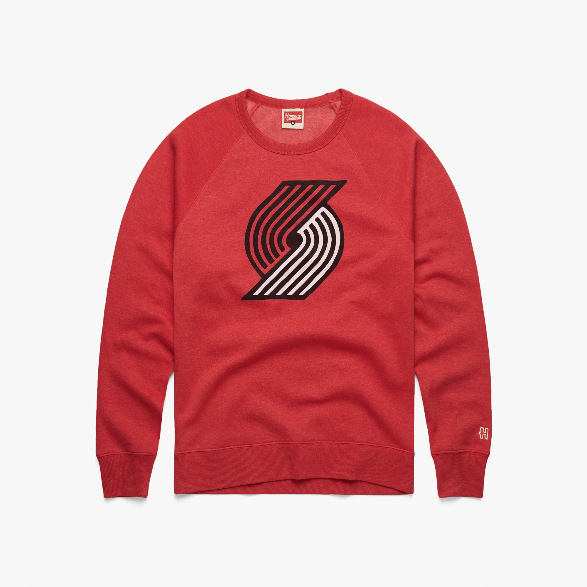 Portland Trail Blazers Logo Crewneck Clearance Best Store To Get