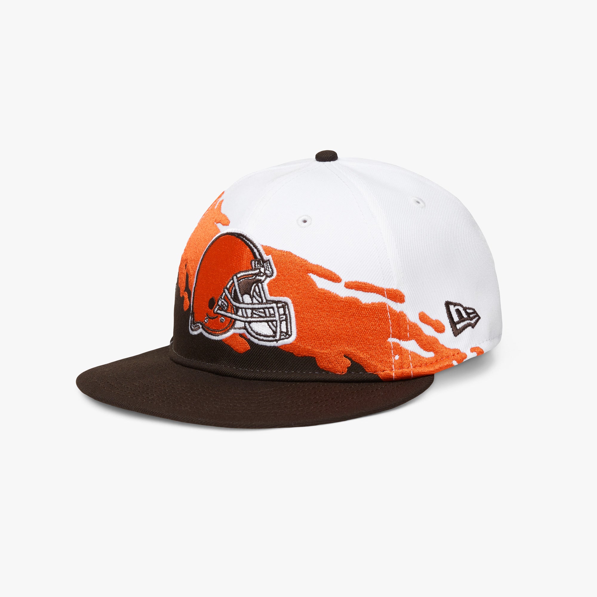 HOMAGE x New Era Cleveland Browns Retro 9FIFTY Color Splash Hat Cheap View