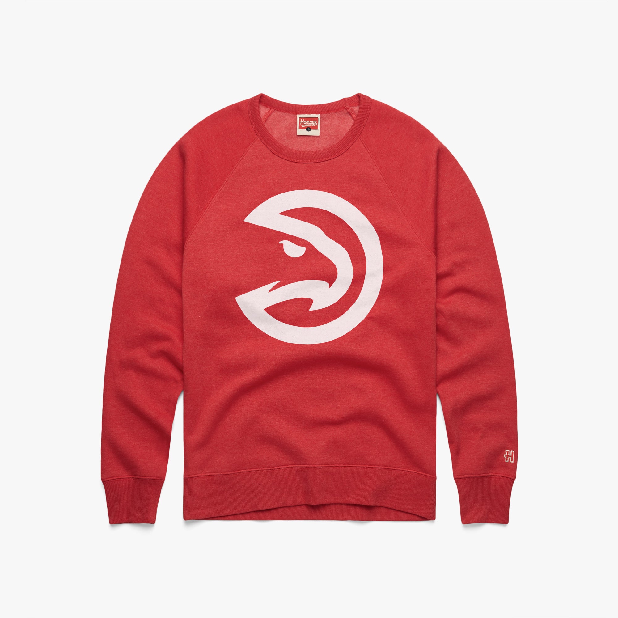 Atlanta Hawks Logo Crewneck View For Sale