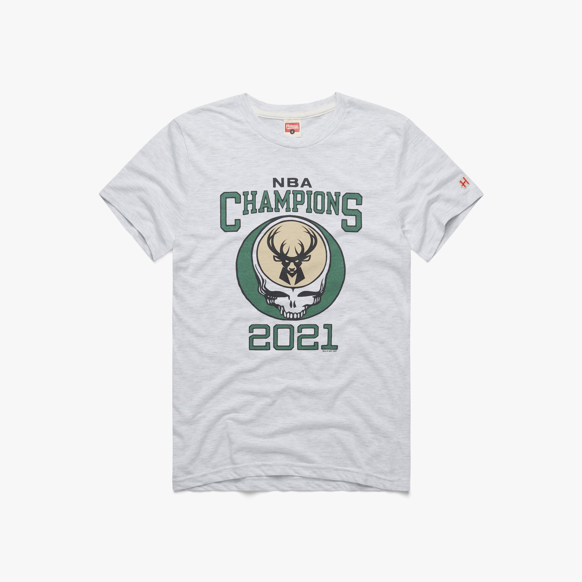 NBA x Grateful Dead 2021 Champs Bucks Cheap Pice Cost