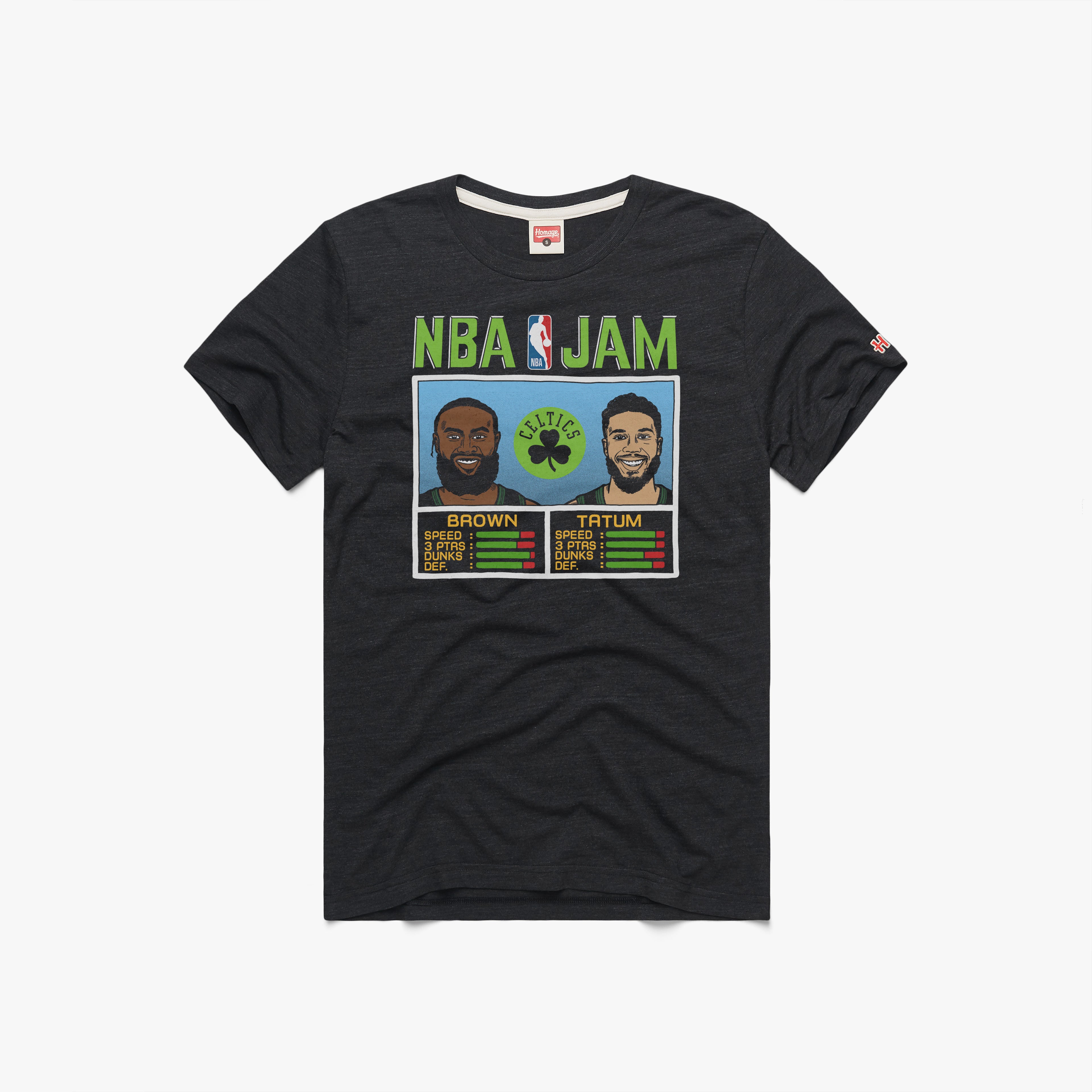 NBA Jam Celtics City Brown And Tatum Cheap Sale New Arrival