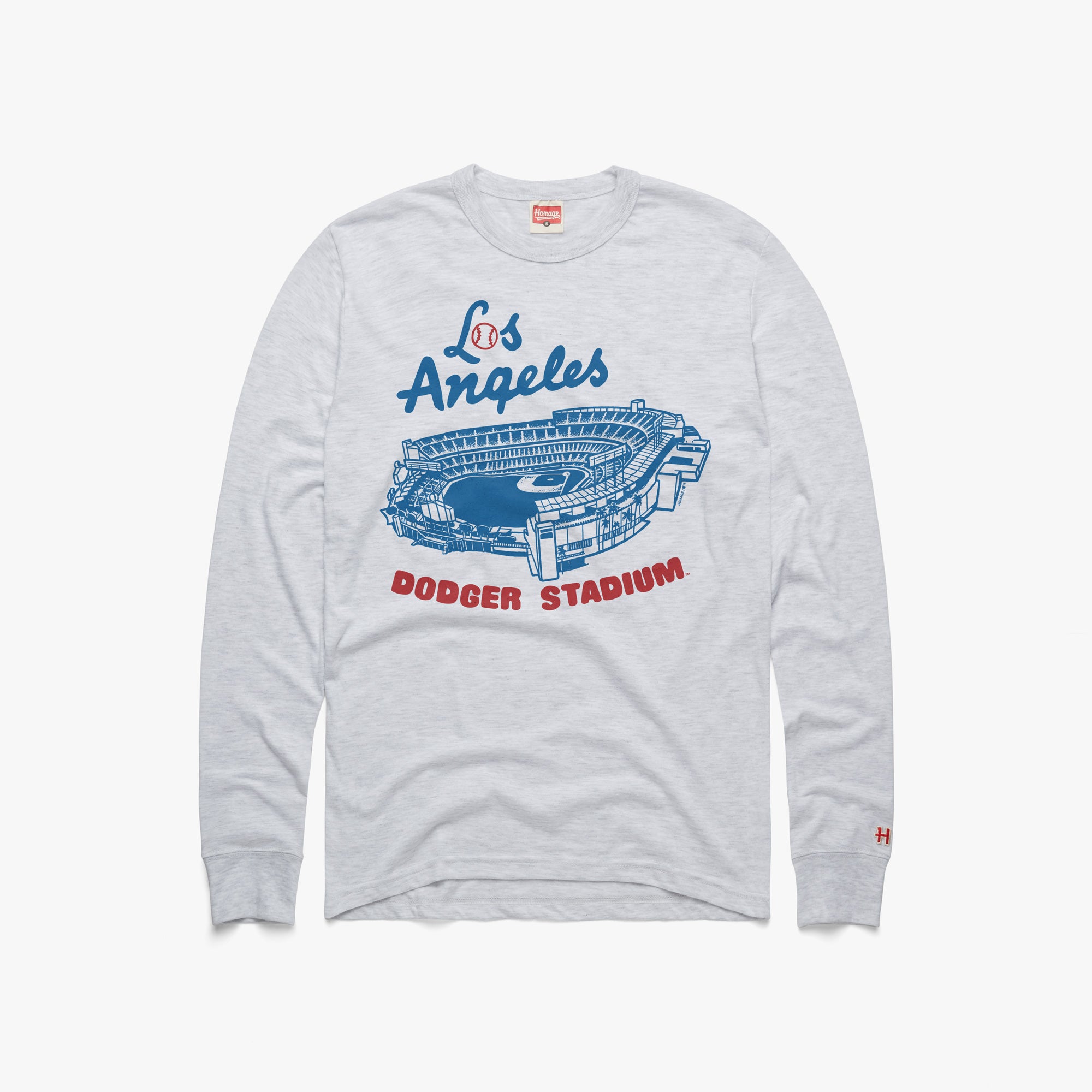 Dodger Stadium Los Angeles Long Sleeve Tee Cheap Lowest Pice