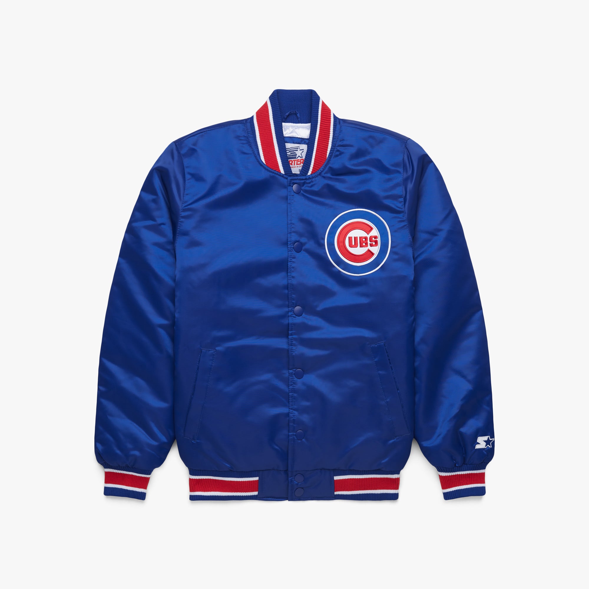 HOMAGE X Starter Cubs Satin Jacket Newest